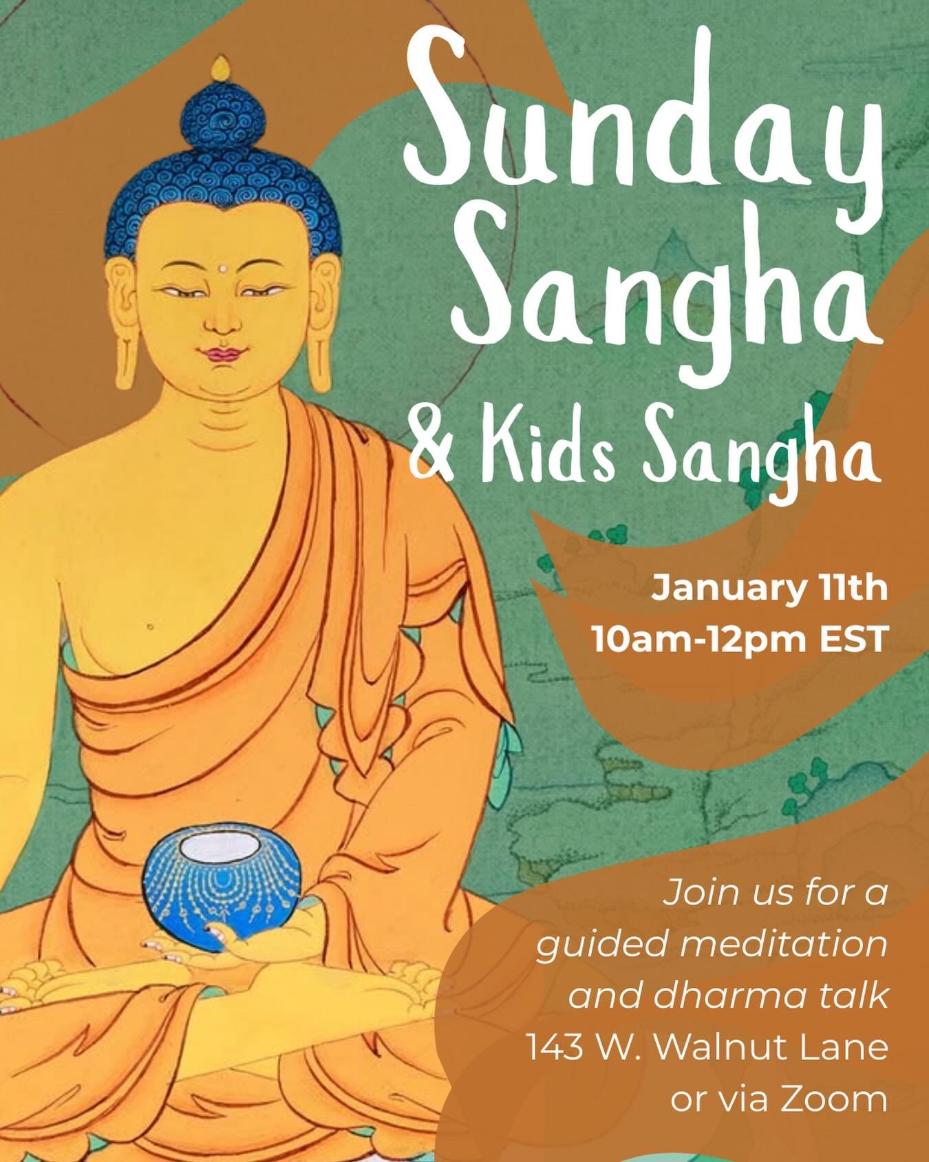 Join us for our first Sunday Sangha of 2026 this January 11th 10-12pm at Padma Od Temple and via Zoom. Kid&rsquo;s Sangha will also be happening at the same time! Visit our website for more information.

#womendharmateachers #heartsangha