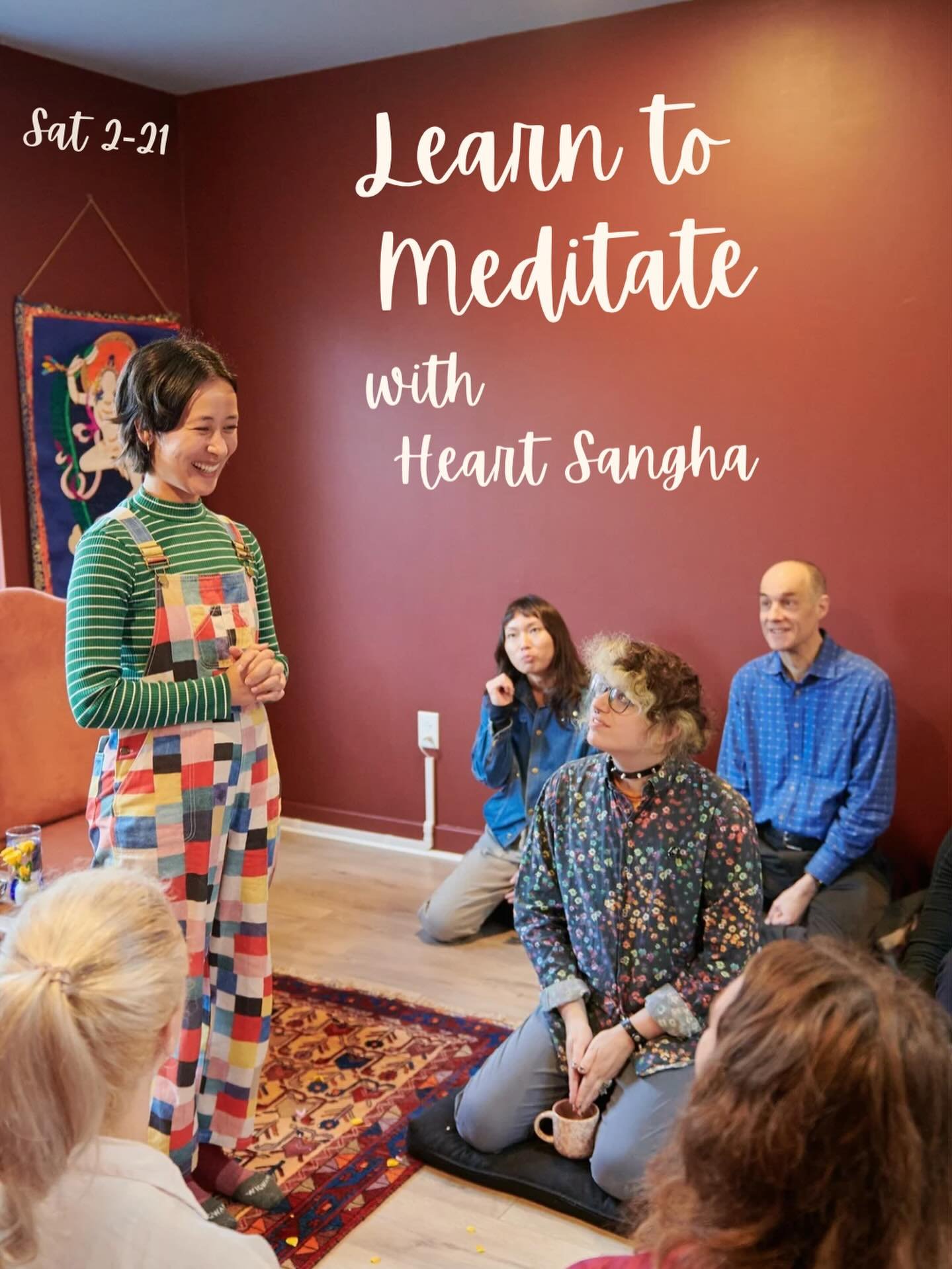 Join us for our monthly Learn to Meditate class this Saturday, February 21st, 9:00-10:30am at our Padma Od Temple! 143 W Walnut Lane, rear building second floor.

This class will offer a clear, supportive introduction to Buddhist meditation practice.