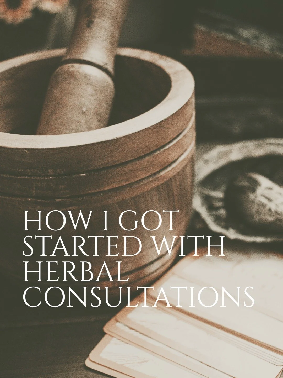 I didn&rsquo;t wake up one day and decide, &ldquo;I&rsquo;ll just start seeing herbal clients.&rdquo;

My path into herbal consultations looked more like:

Years of study and practice, both formal and informal

A lot of experimentation in my own body