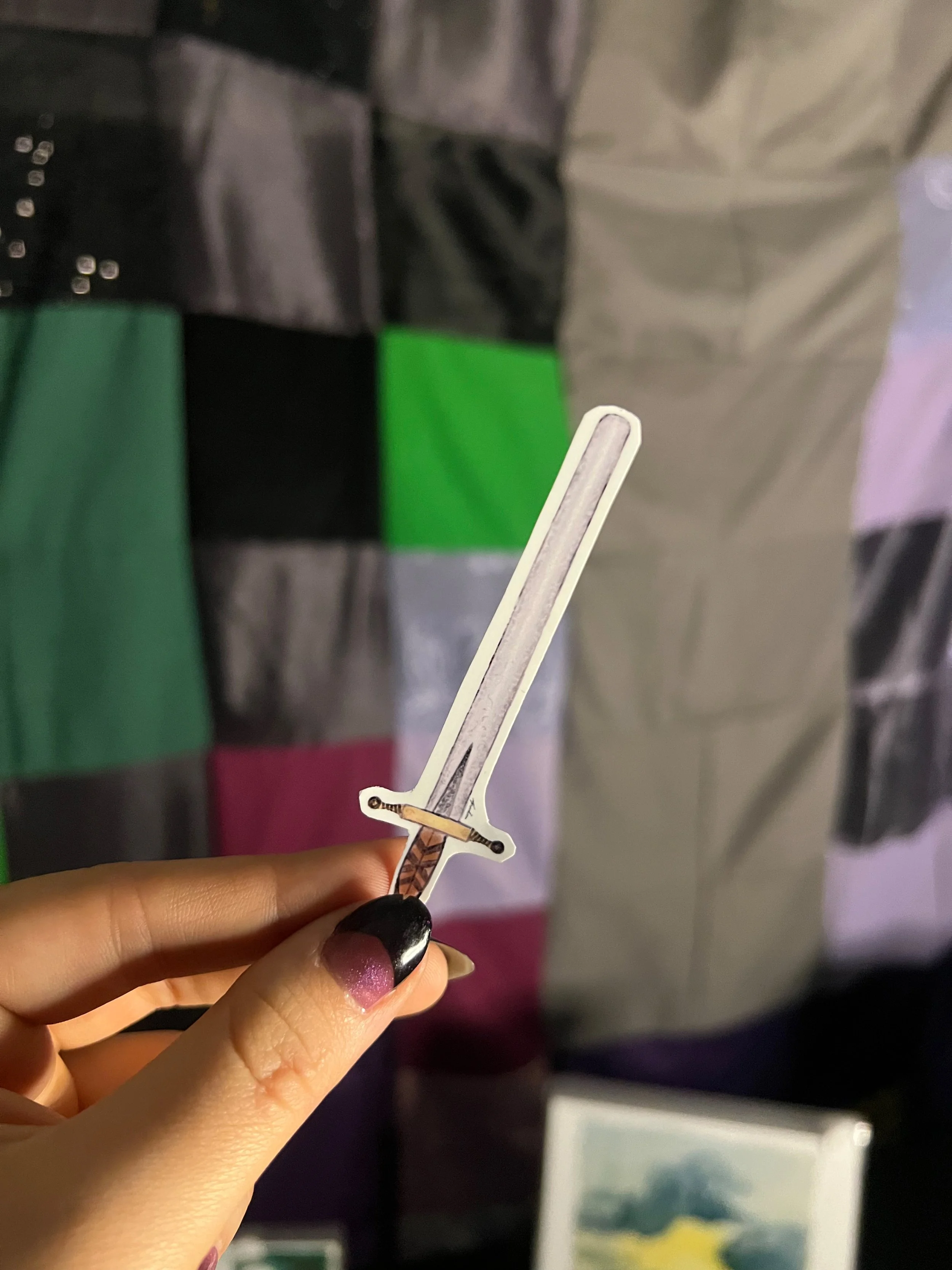"Executioners Sword" Sticker - Digital Art