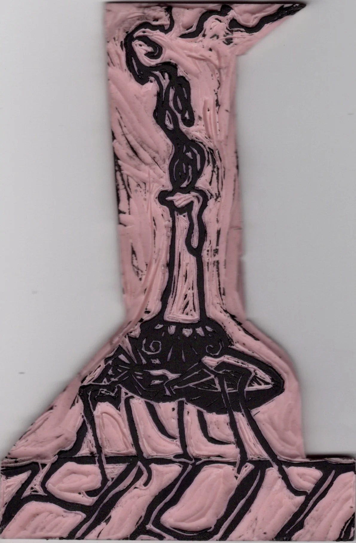 Candle Bearer Cut Lino 2025