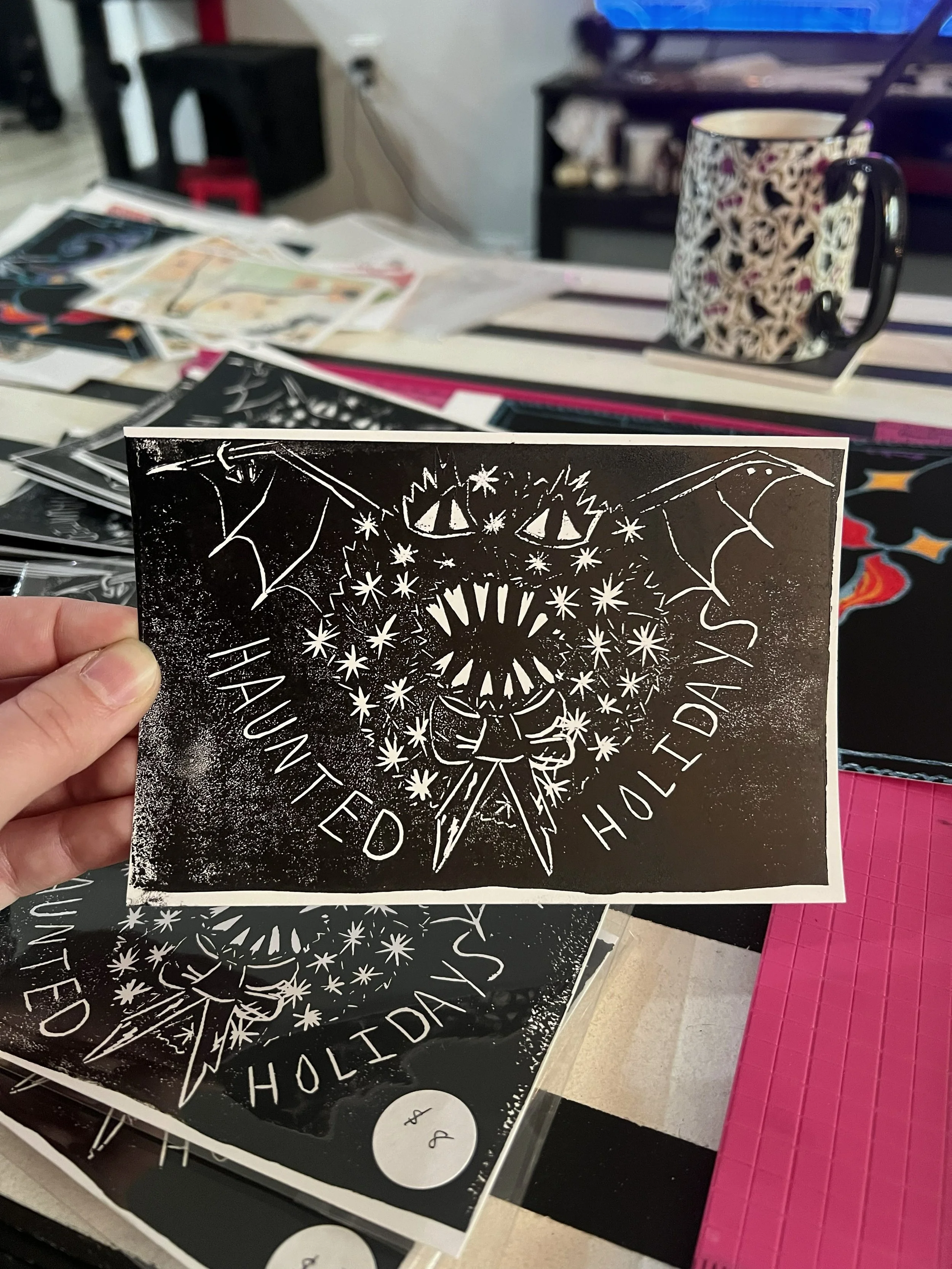Haunted Holidays Print 2025