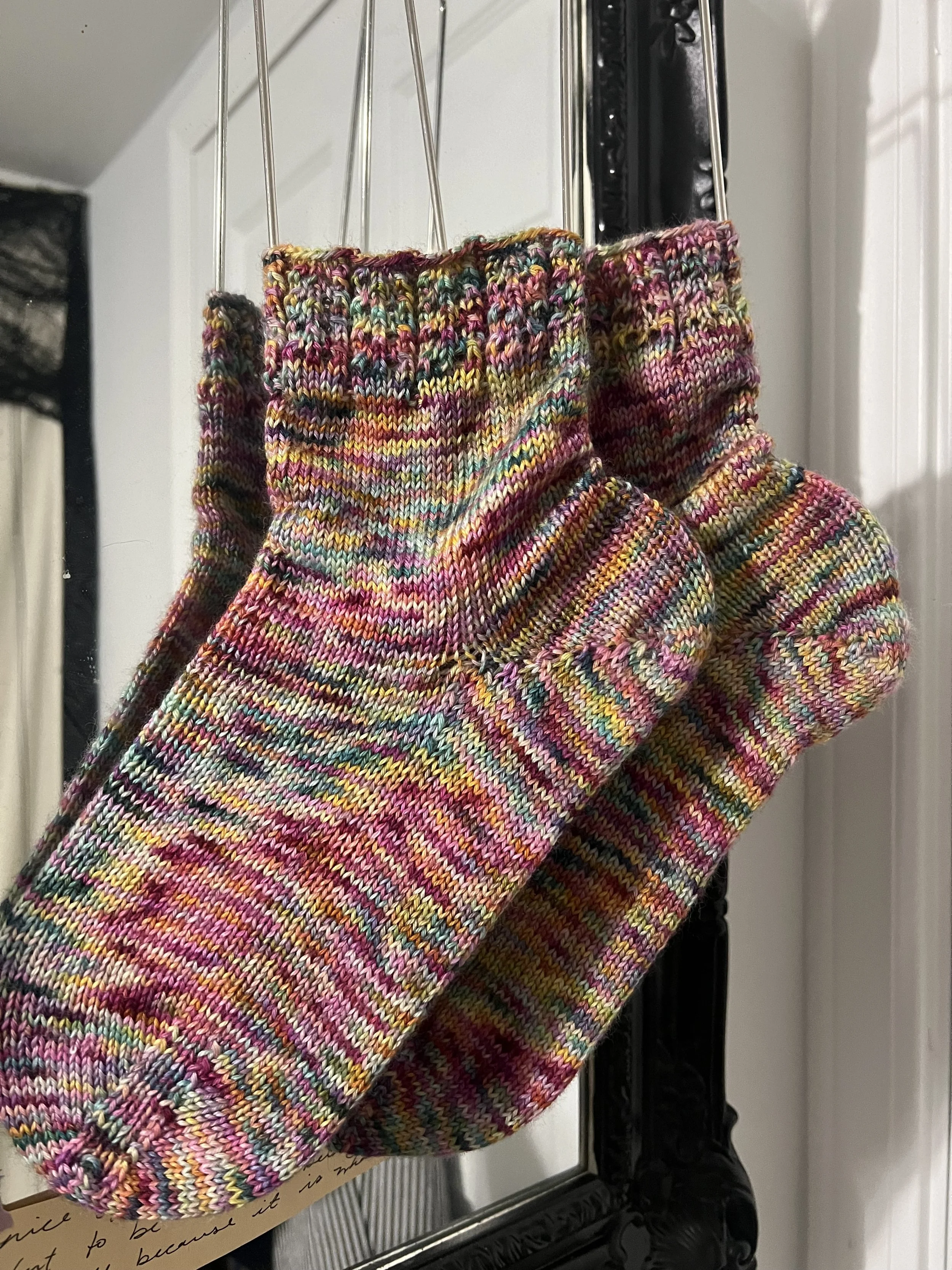 Lace Cuff Socks