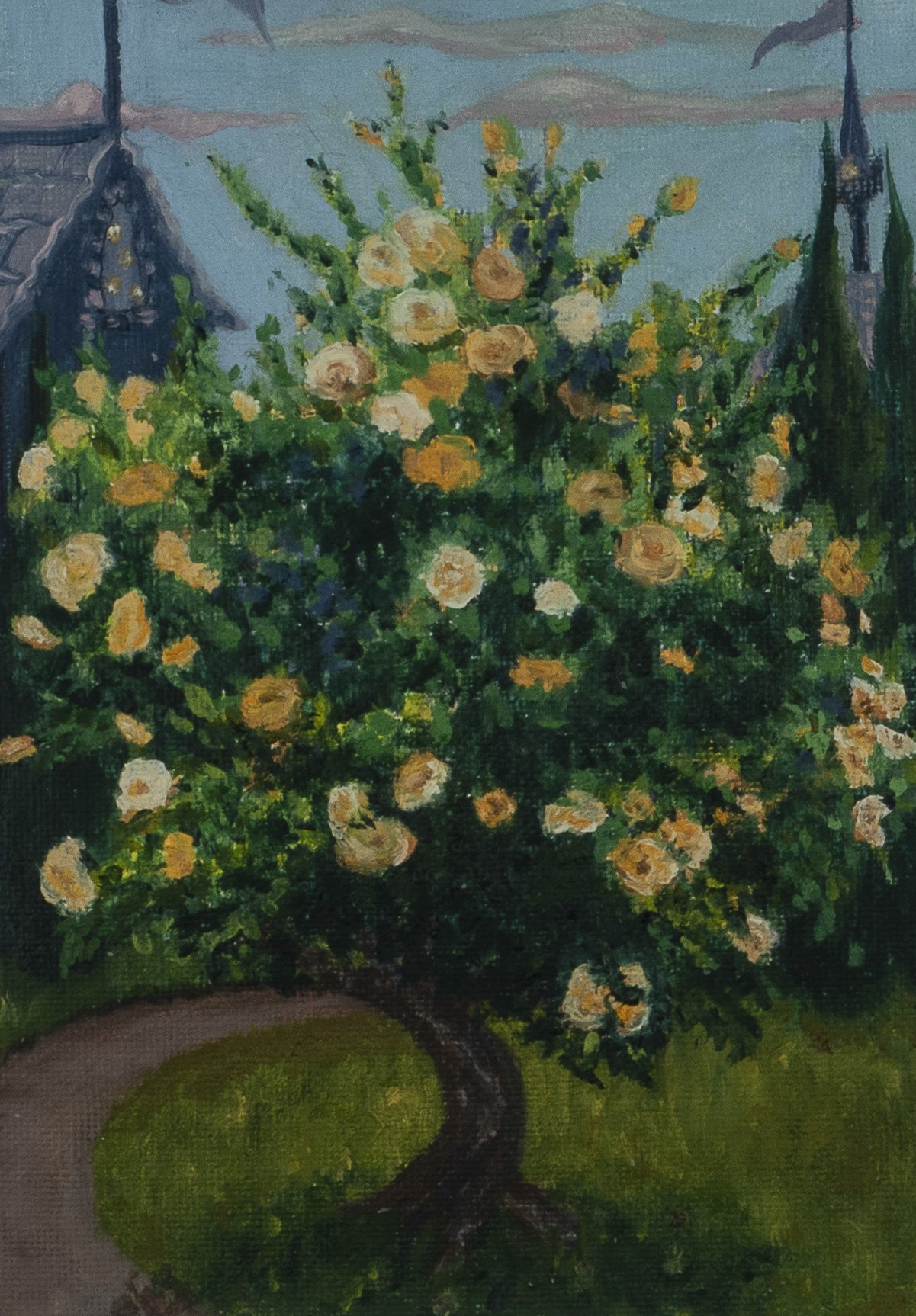 Yellow Rose Tree.JPG