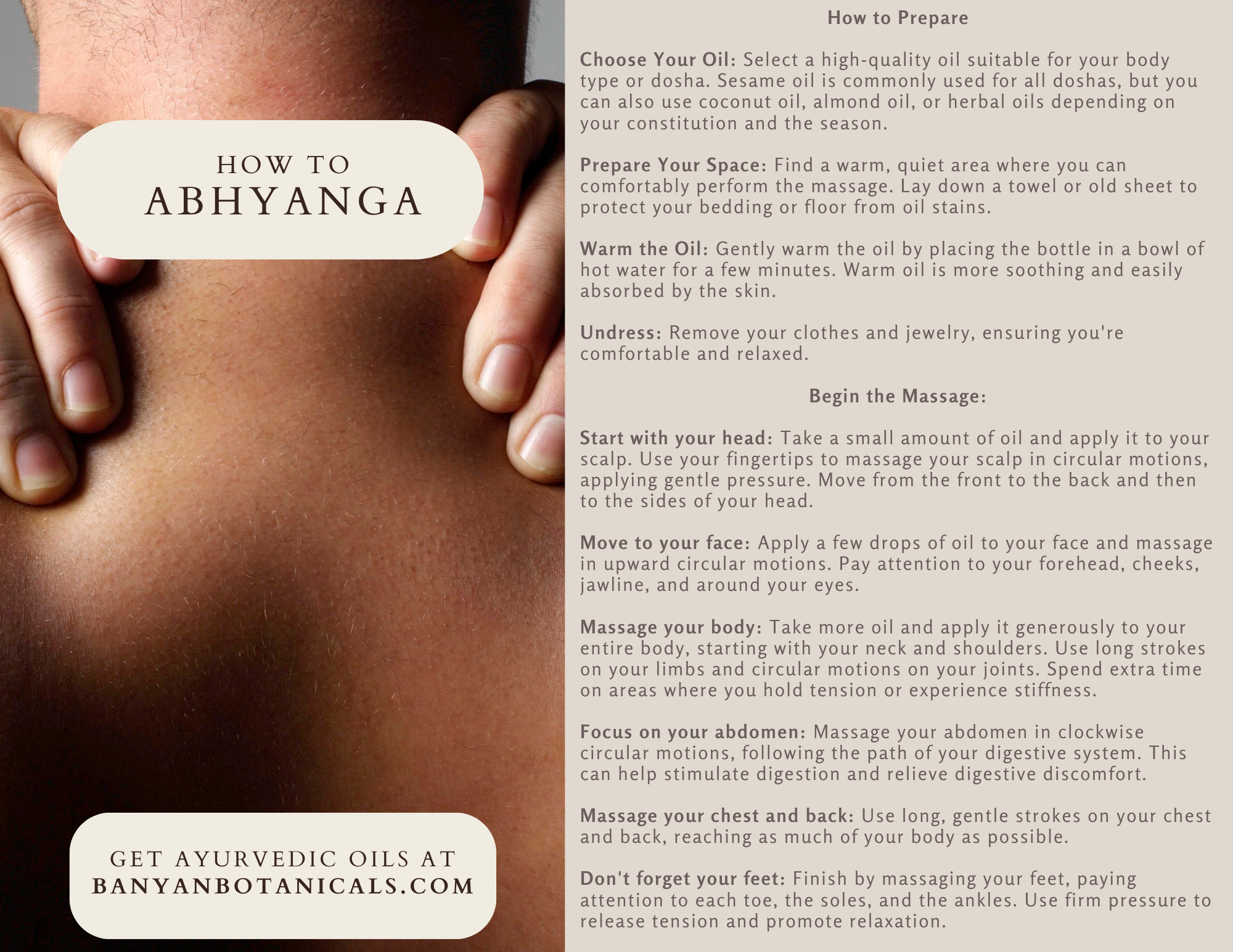 guide on how to practice an abhyanga ayurveda self massage