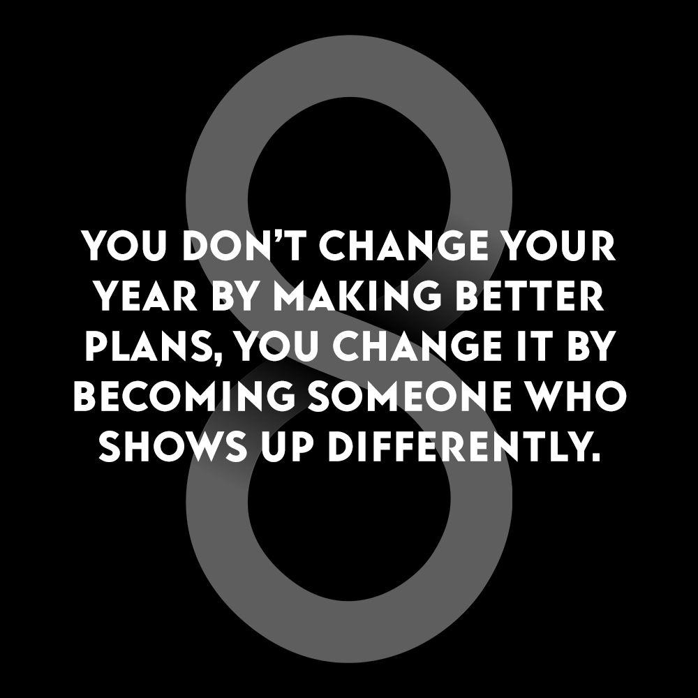 You Don't Need Another Plan. You Need to Show Up