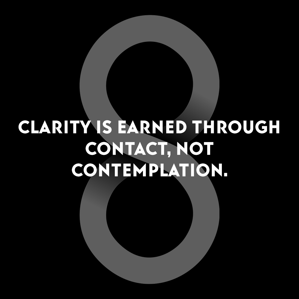 Clarity Doesn’t Come From Thinking Harder