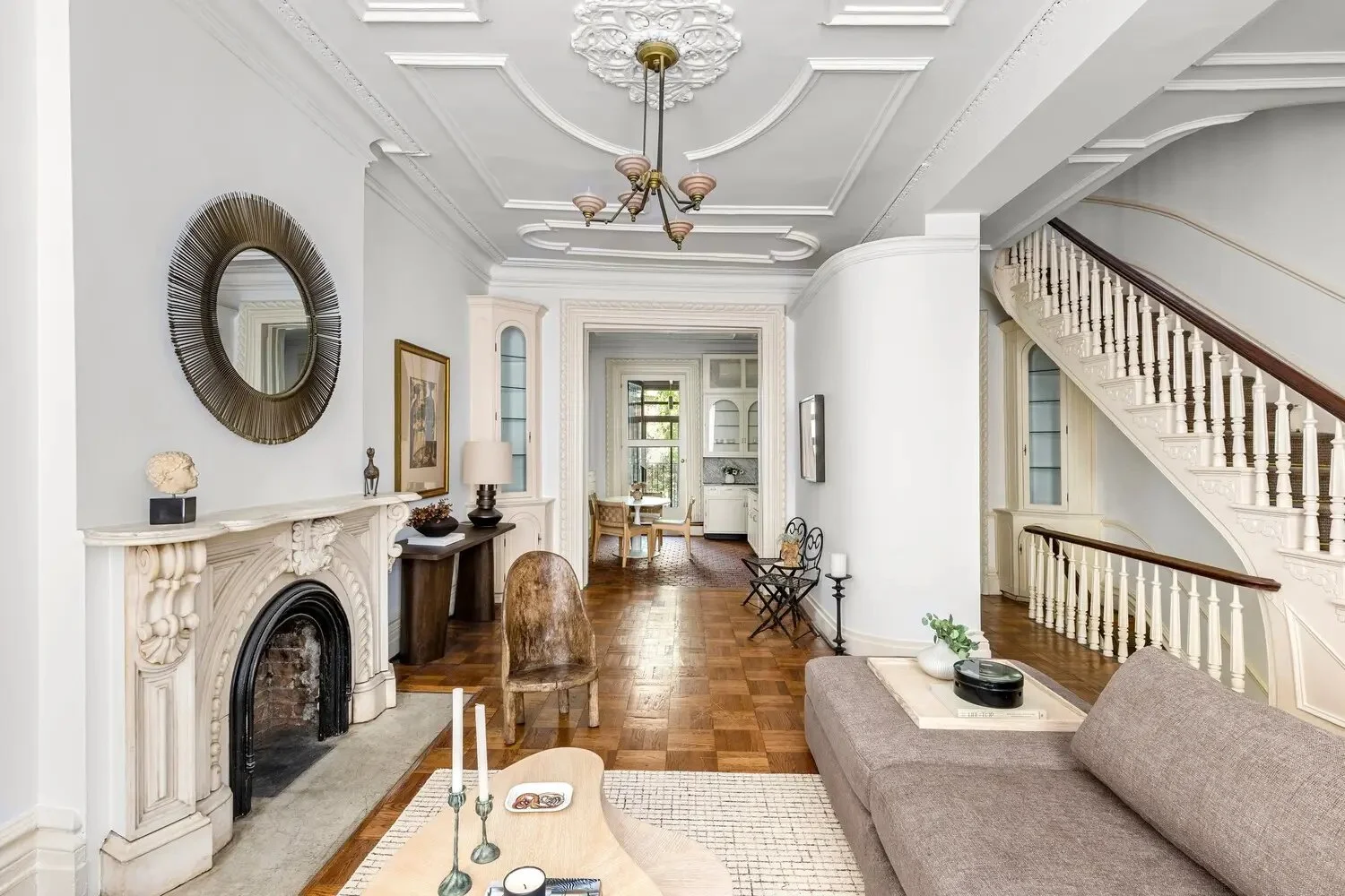 305 East 18th St, Gramercy, Manhattan, New York, Projects, Loudon, Staging, Styling, Interior Design, Real Estate, Luxury, Home, Living Room, City Views, Historical, Antique, Modern