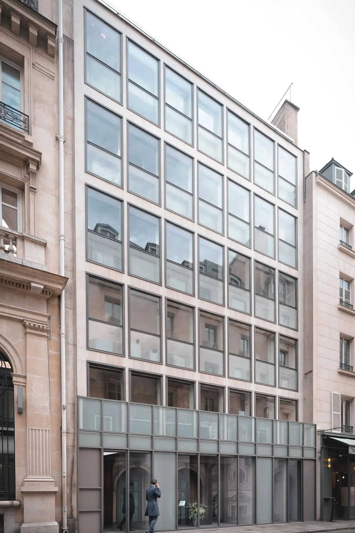 Rénovation d’un immeuble tertiaire, Paris 8ème