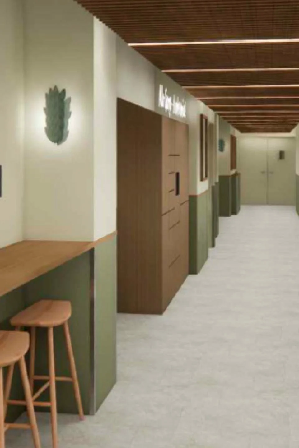 Rénovation d’espaces du personnel dans un palace, Paris 8ème