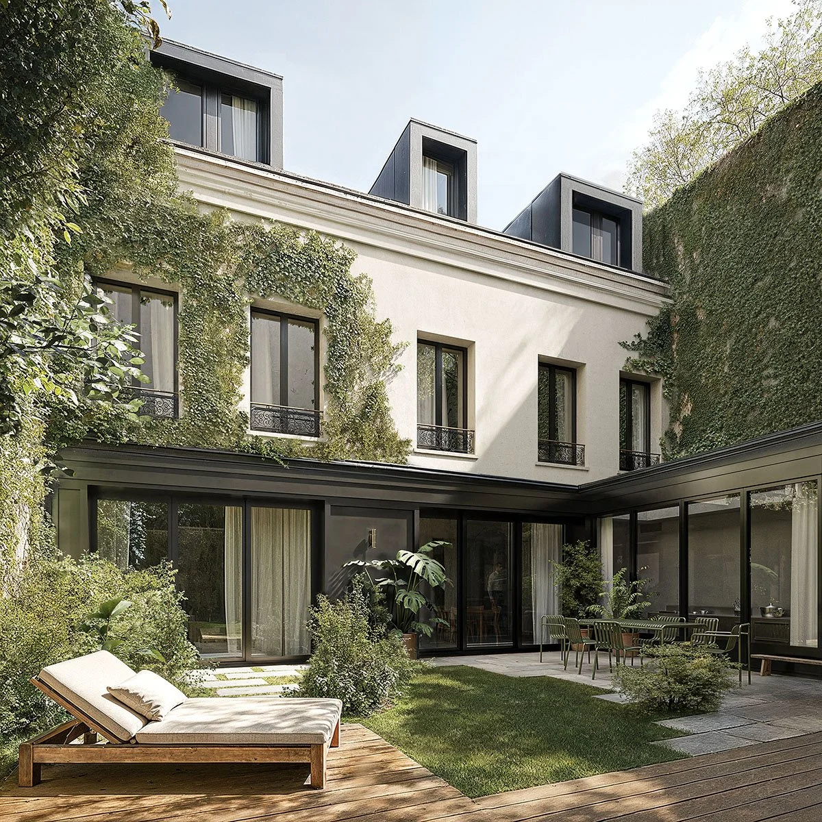 Rénovation d’un hôtel particulier, Paris 9ème