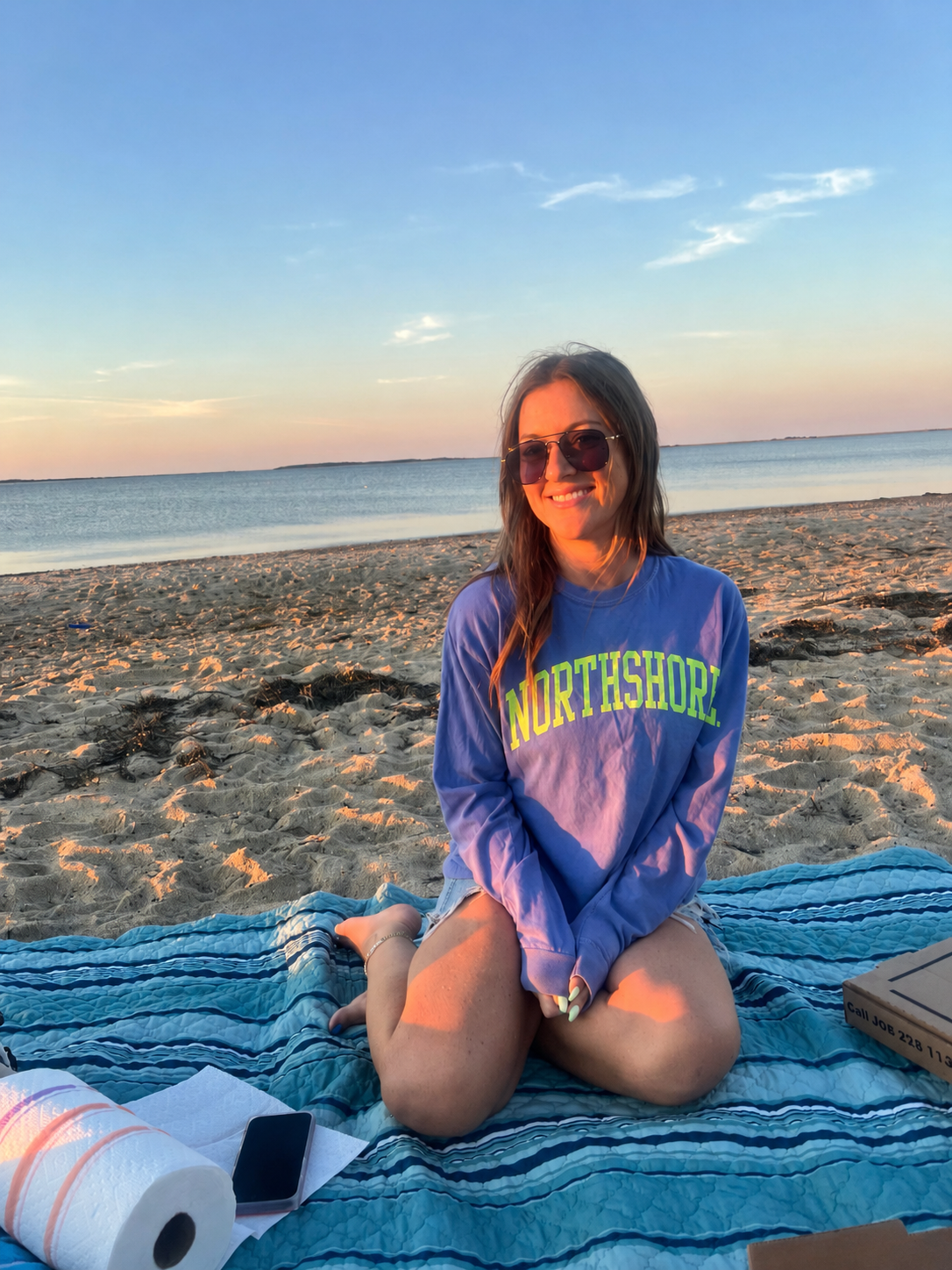 NORTHSHORE Neon Green Long Sleeve T-Shirt