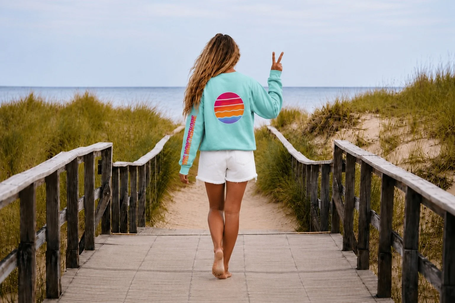 Sunset Tides Long Sleeve Tee
