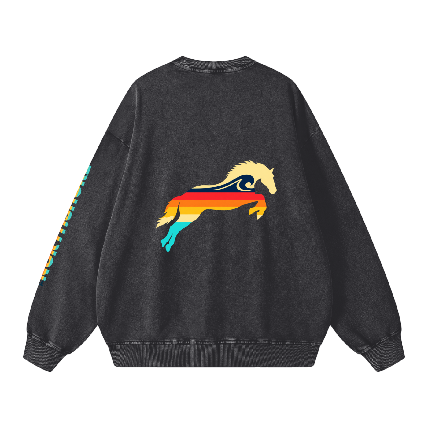 Horse Jumping Crewneck