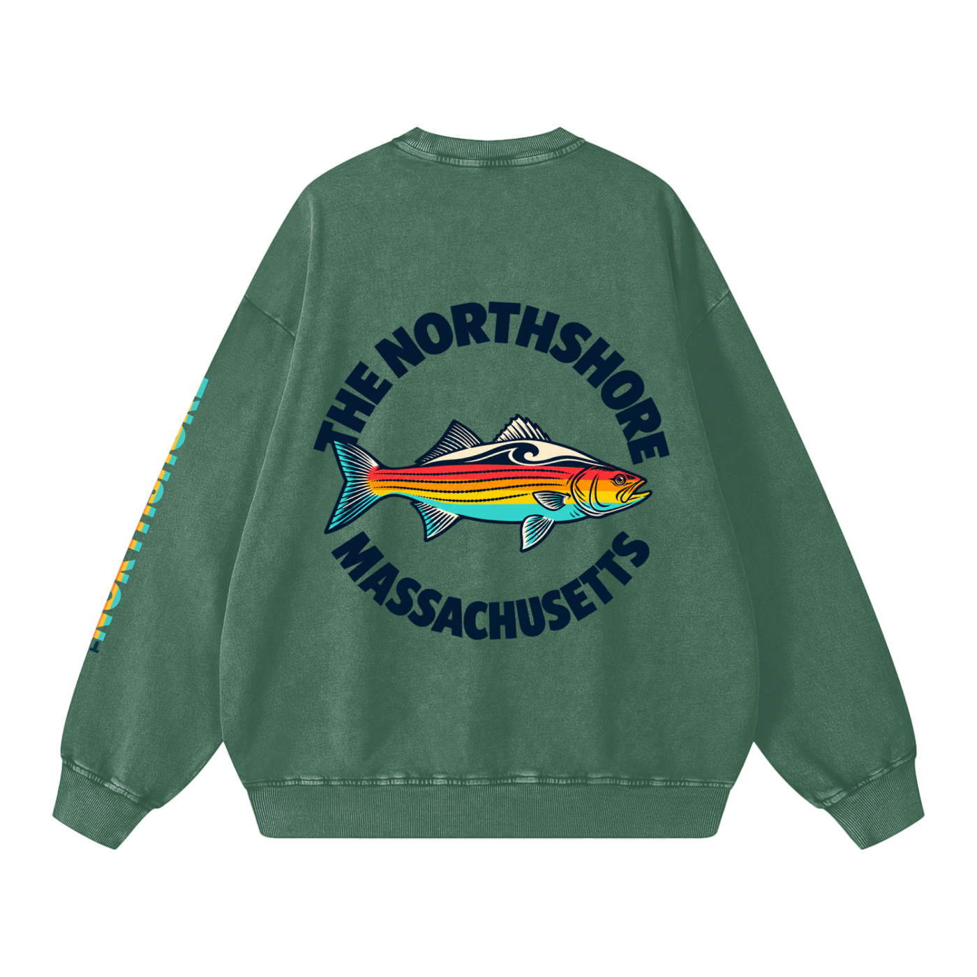Striper - Northshore Mass Crewneck