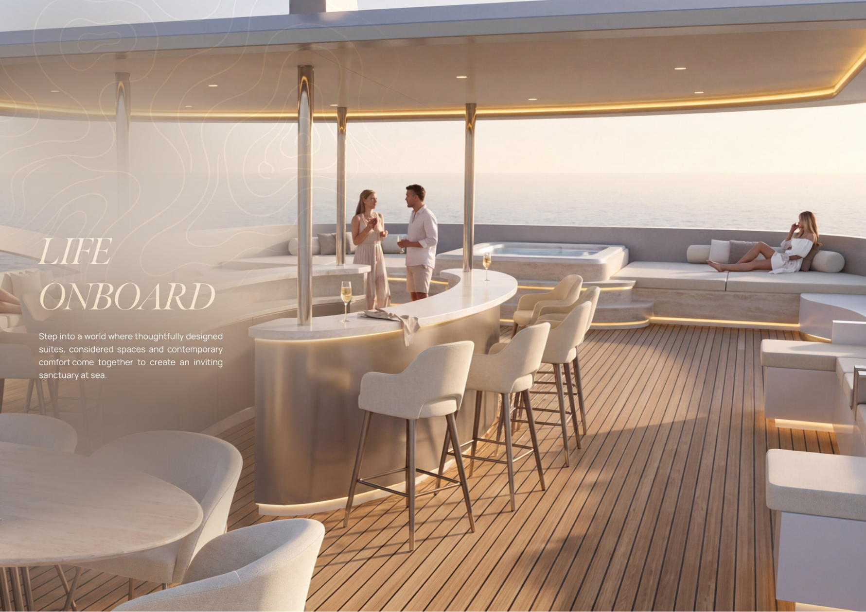 Life onboard Leira Maldives