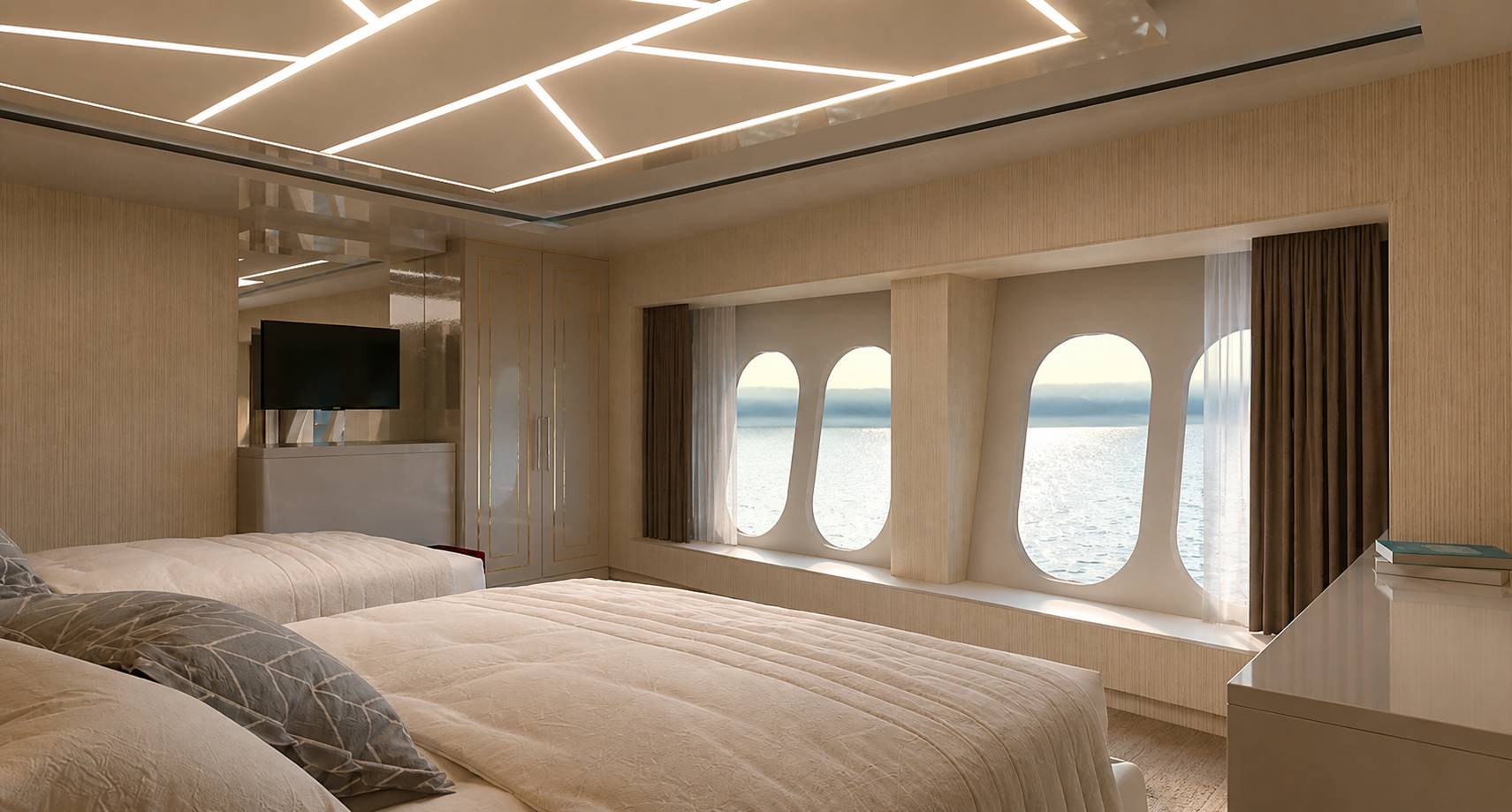 Leira Maldives - Azure deck twin cabin