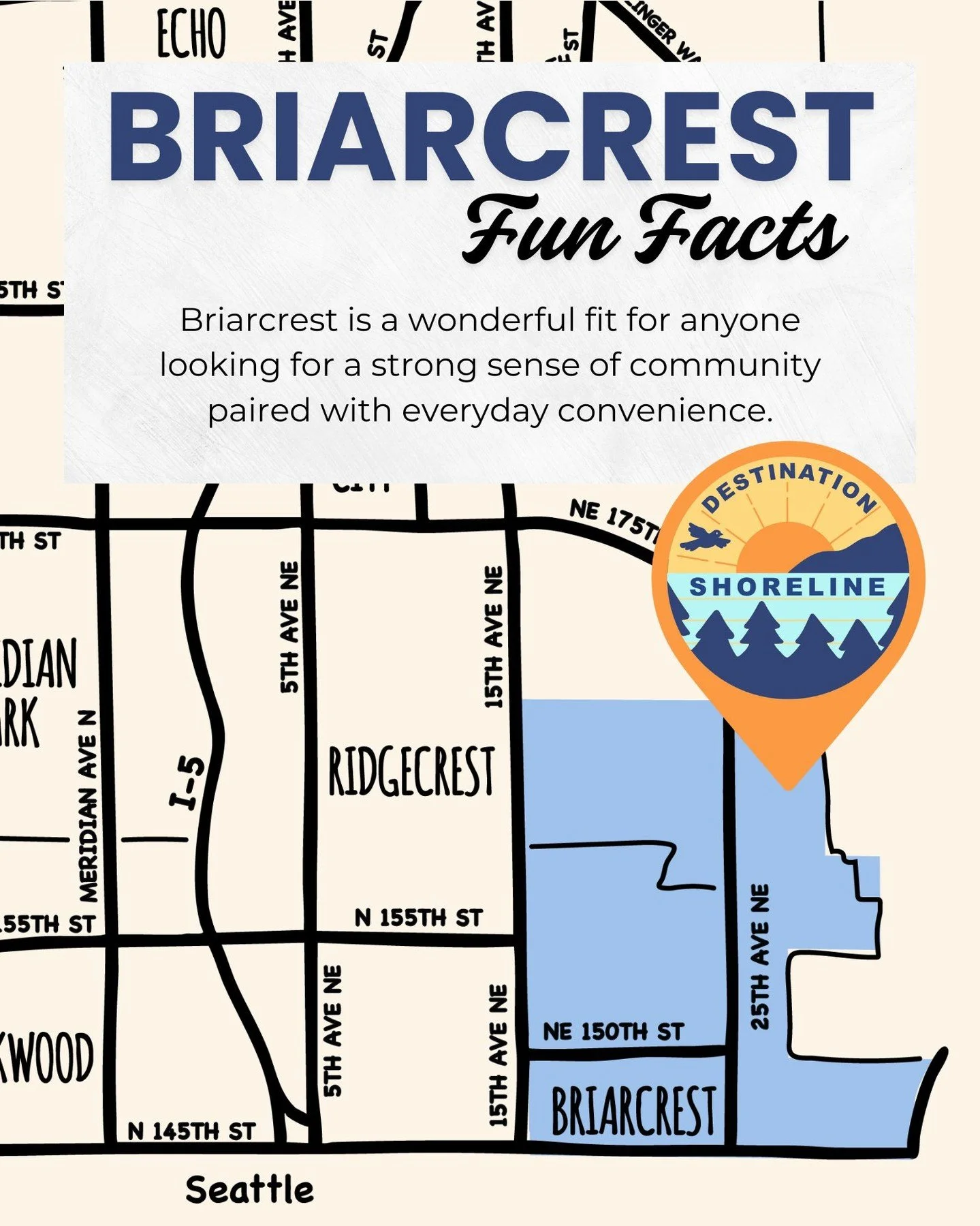 Let's get to know the Briarcrest Neighborhood with some Fun Facts:

🌲 Wooded vibes: Mature trees and curving streets give the neighborhood a cozy, secluded feel.

🏞️ A Local Ledge: Briarcrest is home to Patty Pan Cooperative, a local favorite offer
