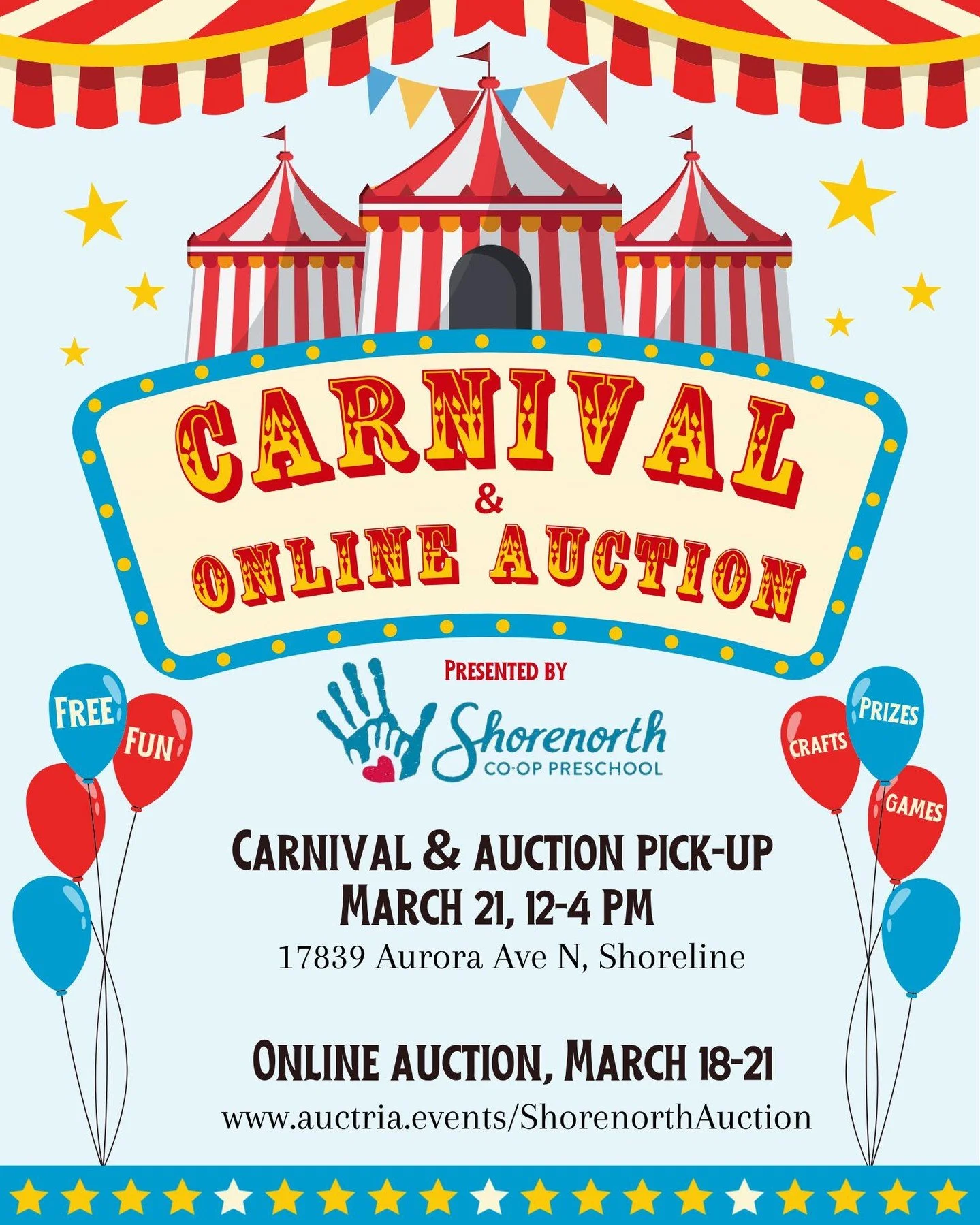 🎡 Community Spotlight: Shorenorth Cooperative Preschool Spring Carnival &amp; Auction

One of the things we love most about Shoreline is how our community shows up for one another, especially when it comes to supporting local schools and families. ❤