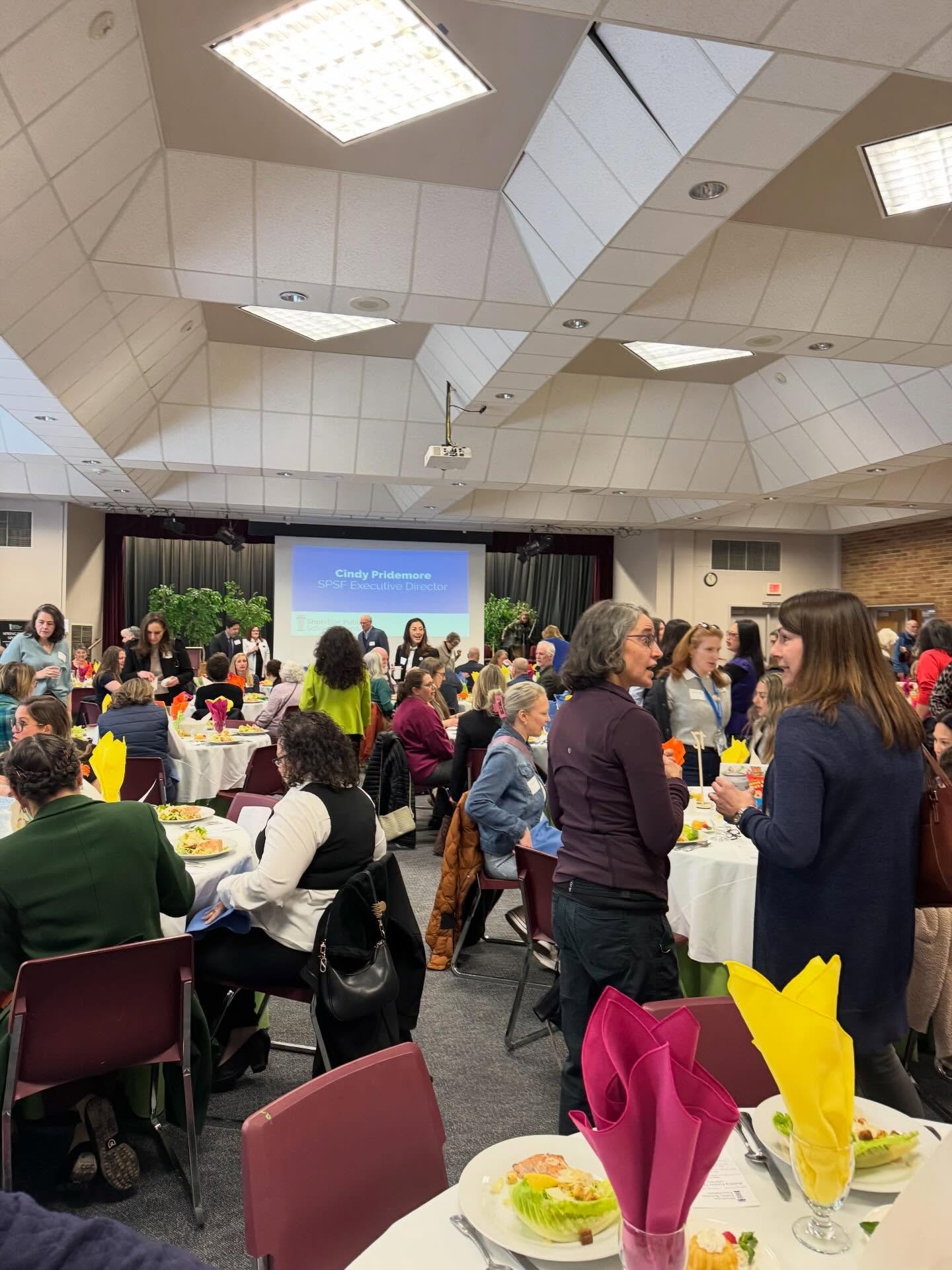 I had the pleasure of attending the @shorelinefoundation Spring Luncheon today. Funds donated to the Shoreline Public Schools Foundation directly support students in our community. The work of the foundation supports programs that enrich, inspire, an