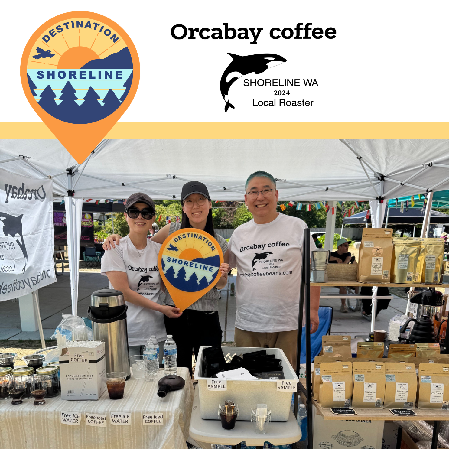 Craft Roasted Coffee in Shoreline. Exceptional in Every Cup.
