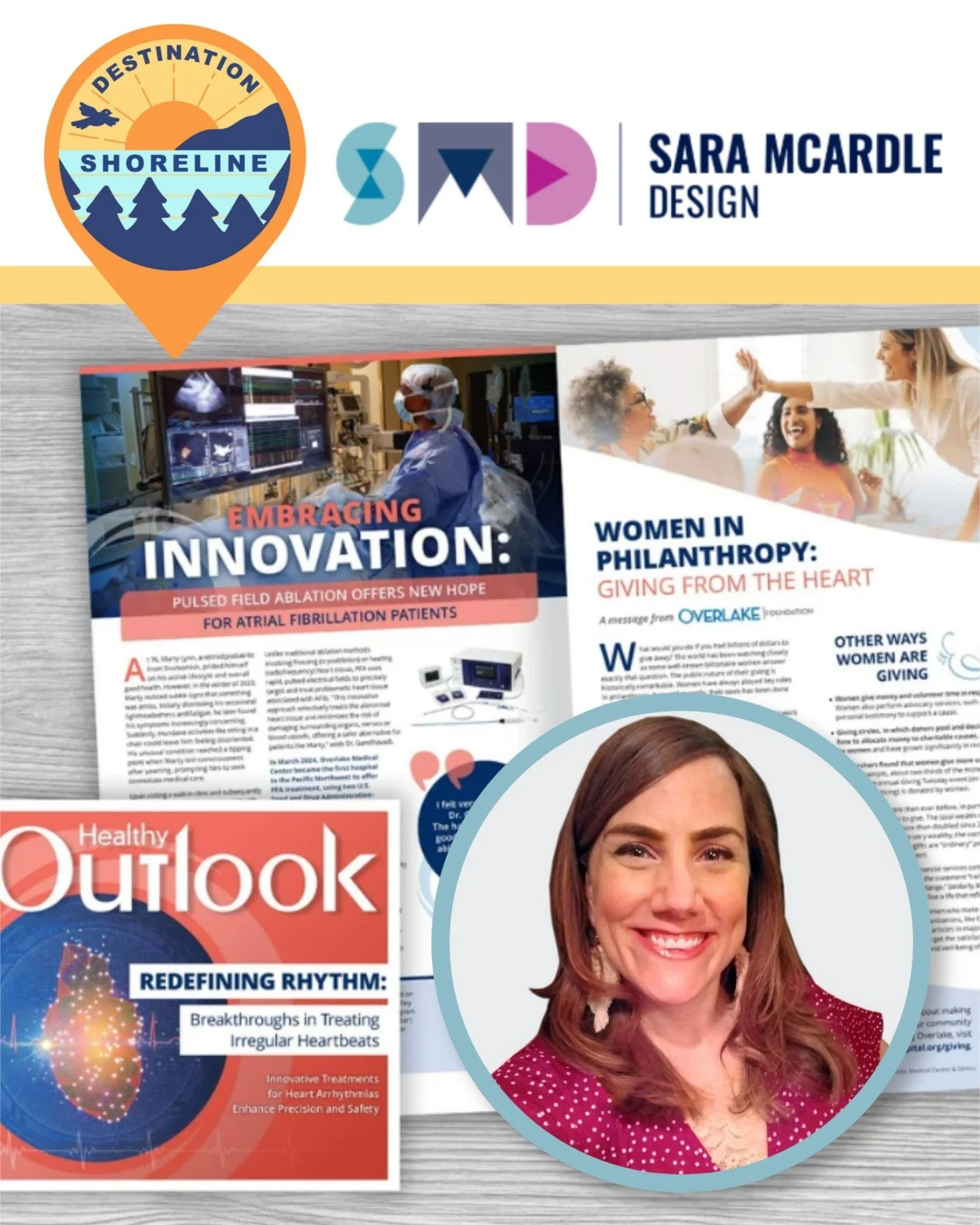 Local Spotlight: 🌟 Making Complex Clear: Sara McArdle Design Helps Organizations Communicate with Purpose 

Behind every strong nonprofit, healthcare system, or community organization is clear, thoughtful communication, and that&rsquo;s where Sara M