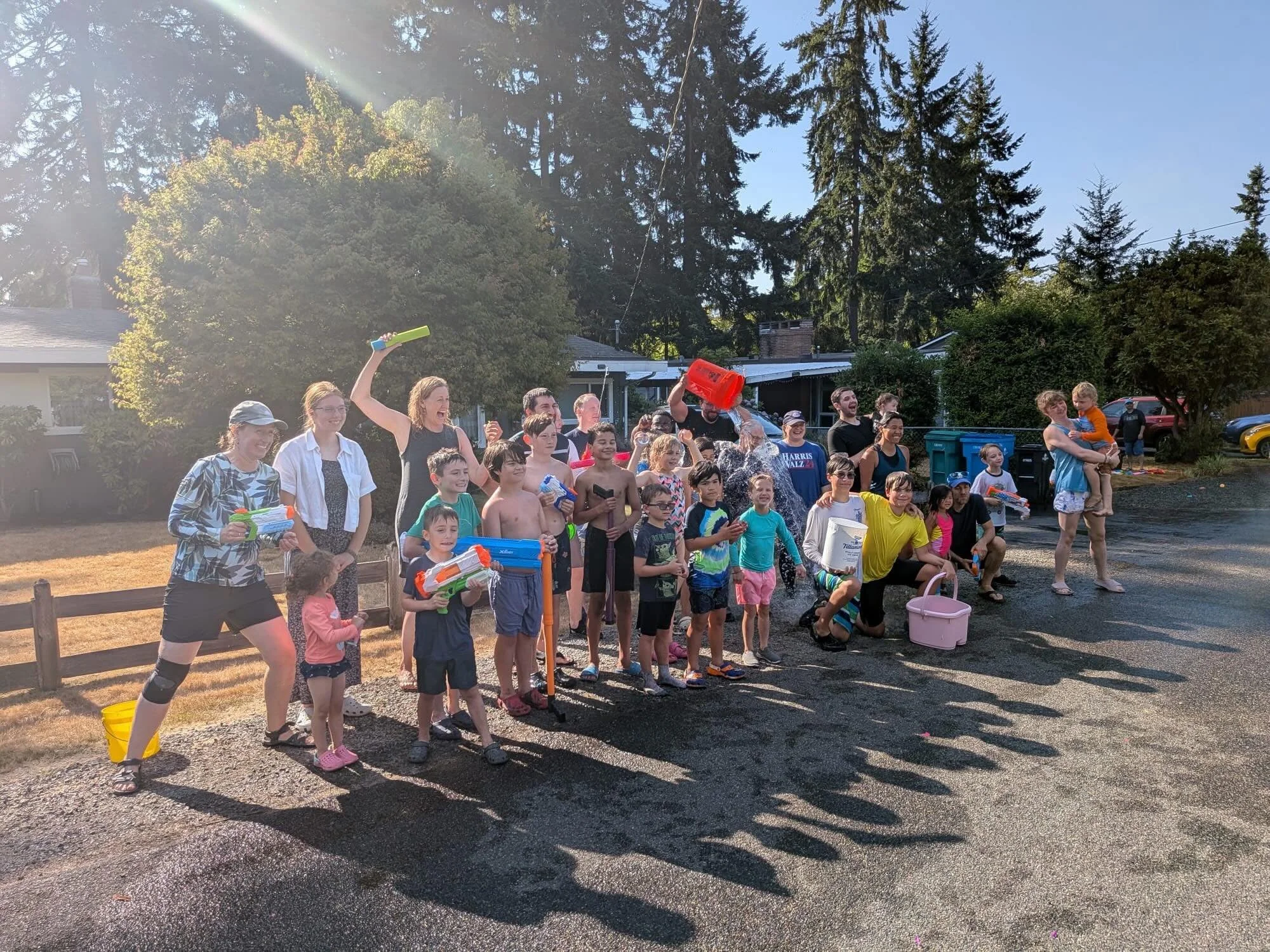 If you happen to be wondering around the Echo Lake neighborhood tomorrow around 2:30 PM you might run into something pretty 💦💧💦! The 4th annual Burke Ave Water Fight - commences tomorrow! All are welcome! Burke Ave N between 195th to 198th.

If yo