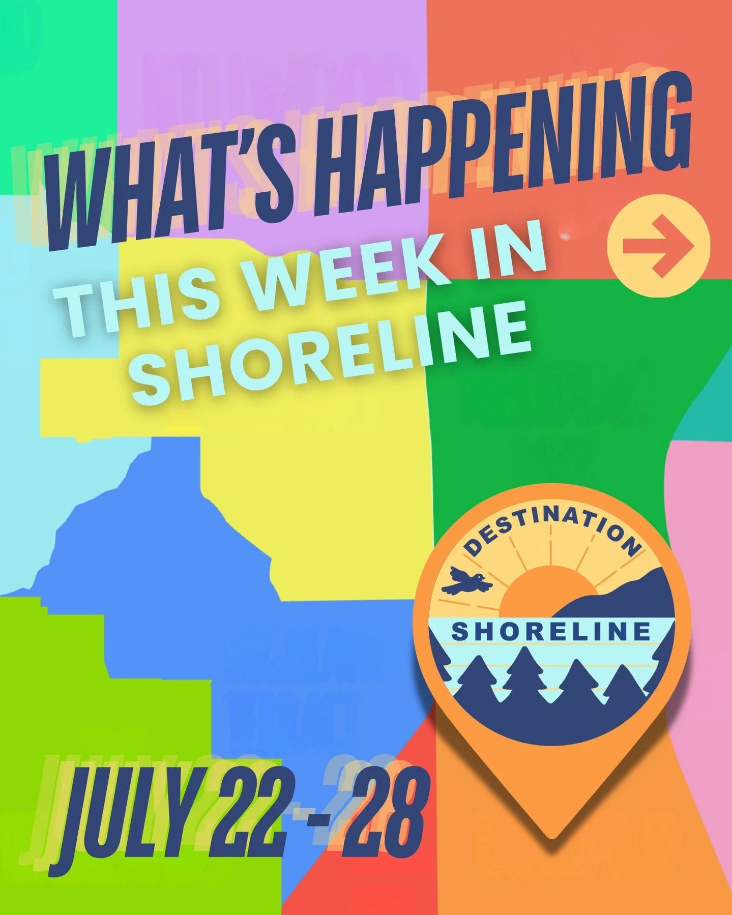 🎉 What&rsquo;s Happening This Week in Your Shoreline Neighborhood! ☀️ July 22 - 28
This week's calendar is packed with opportunities to support local artists, discover great books, enjoy live music, learn something new, and spend time with your neig