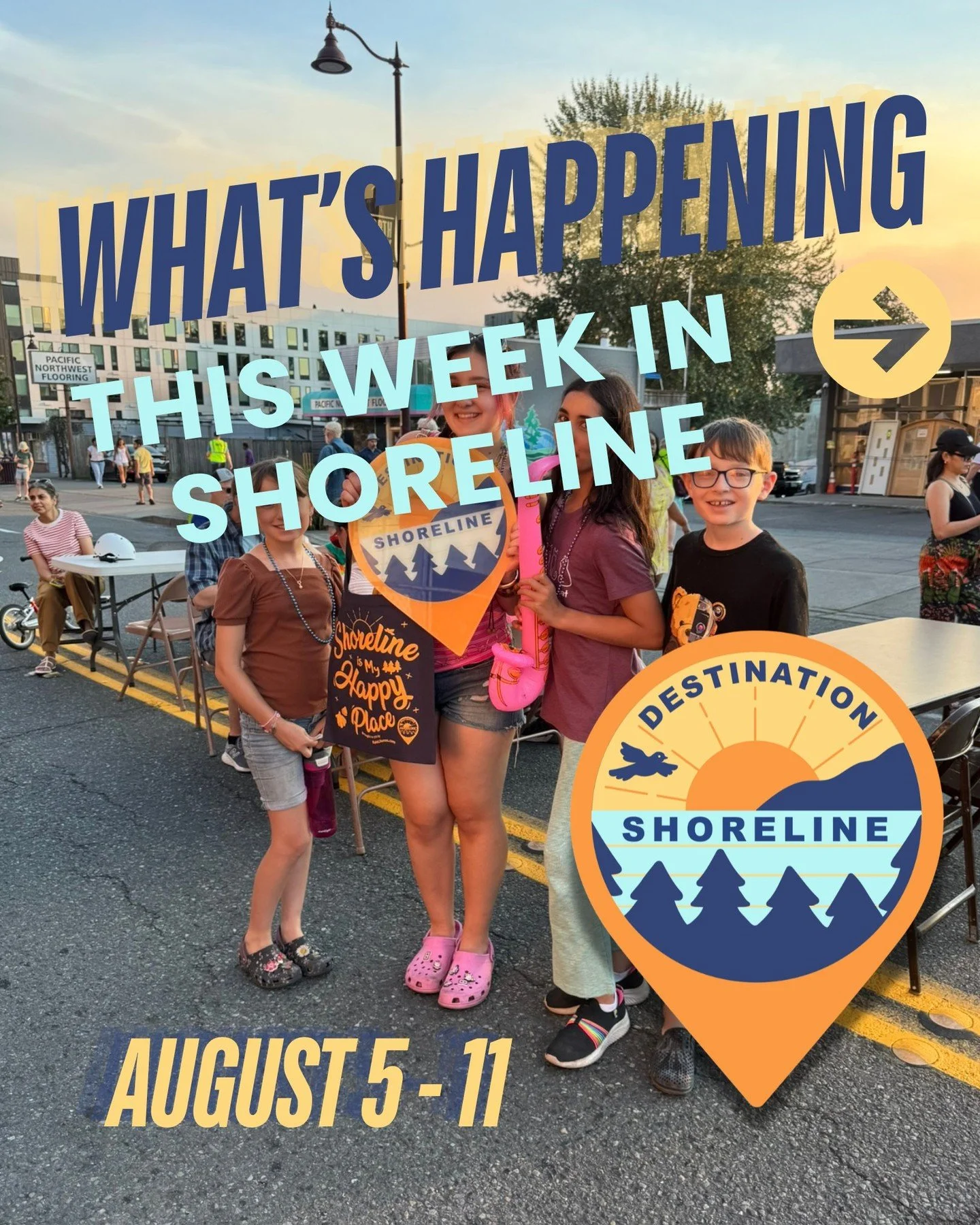 ☀️ What&rsquo;s Happening This Week in Shoreline | August 5 - 11 ☀️

August is here, and the fun continues! We&rsquo;ve highlighted our must-attend events of the week: Richmond Beach Neighborhood Movie Night on Friday, a Shakespeare performance for k