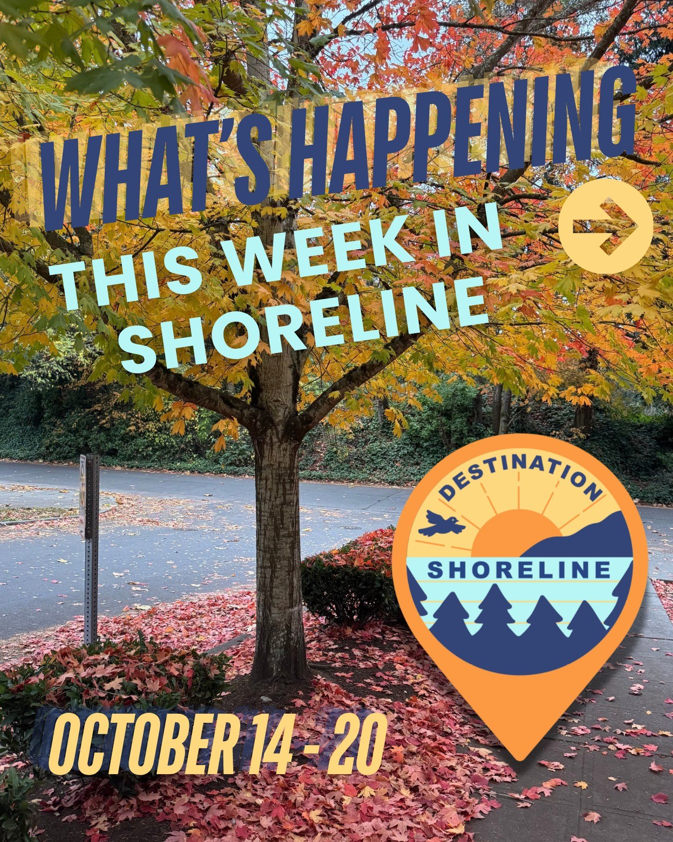 What&rsquo;s Happening This Week in Shoreline | October 14 - 20 🎃 

Fall fun is in full swing around Shoreline this week! 🎃 From the must attend Hamlin Halloween Haunt and Richmond Beach Halloween Carnival to the Kruckeberg Botanic Garden Fall Plan
