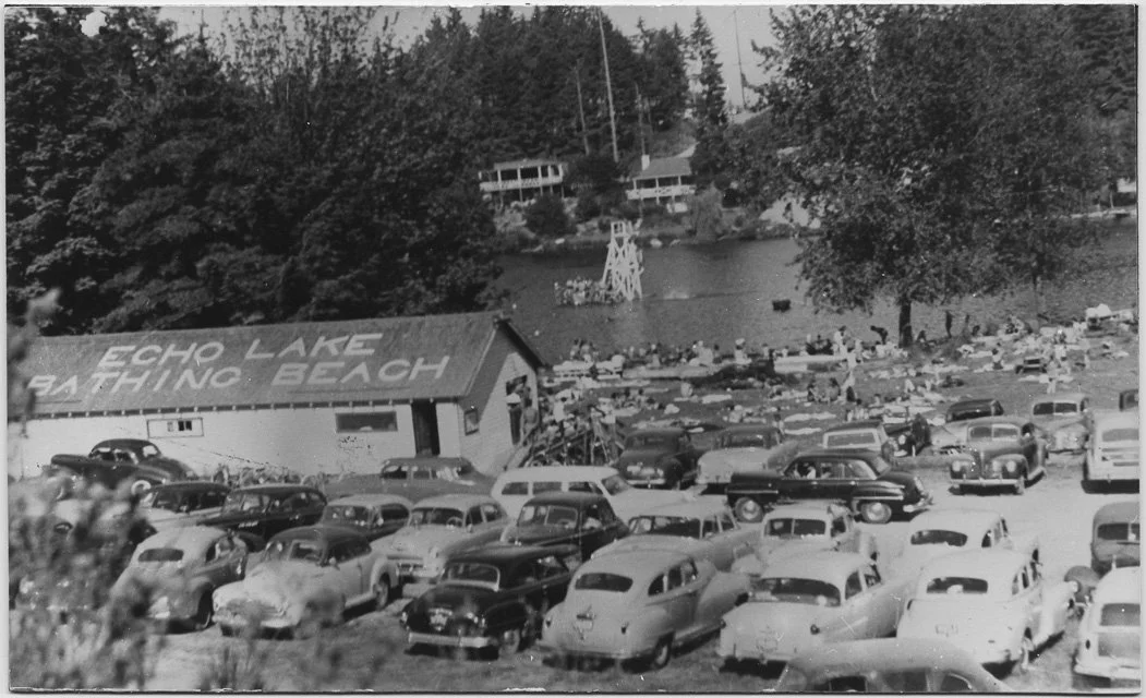 1952. Echo Lake Bathing Beach