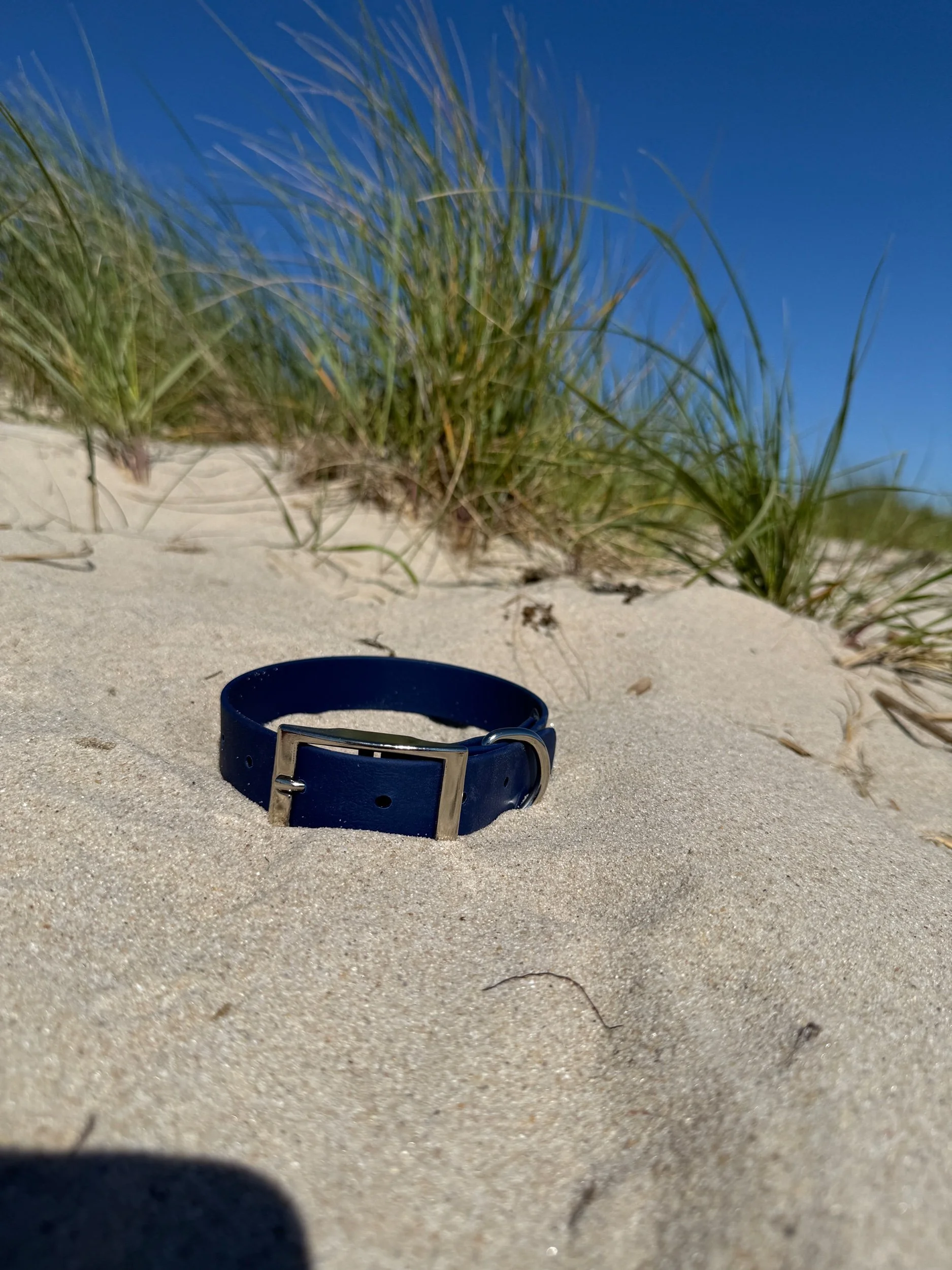 Dark Blue Biothane Collar