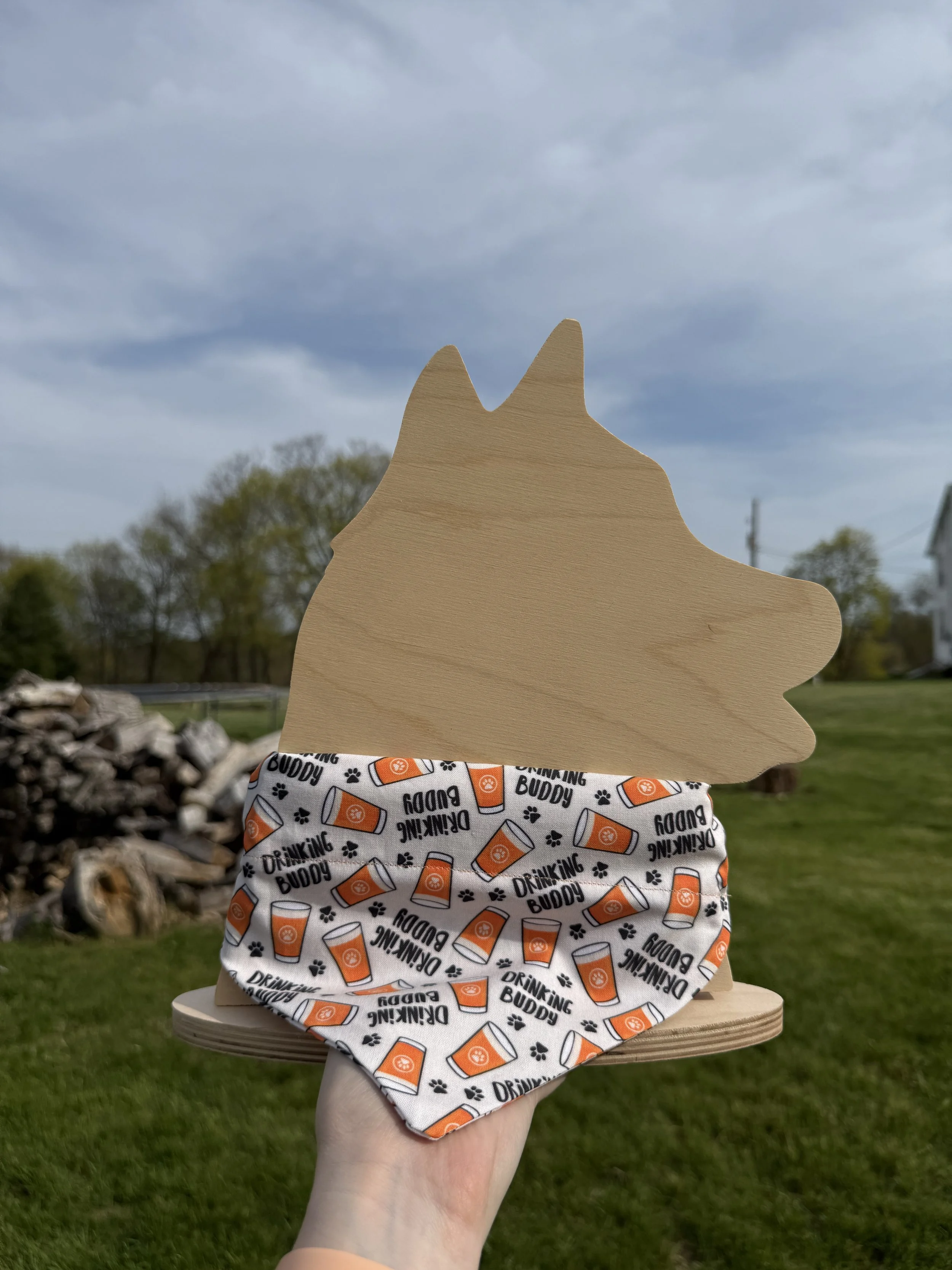 Drinking Buddy Dog Bandana