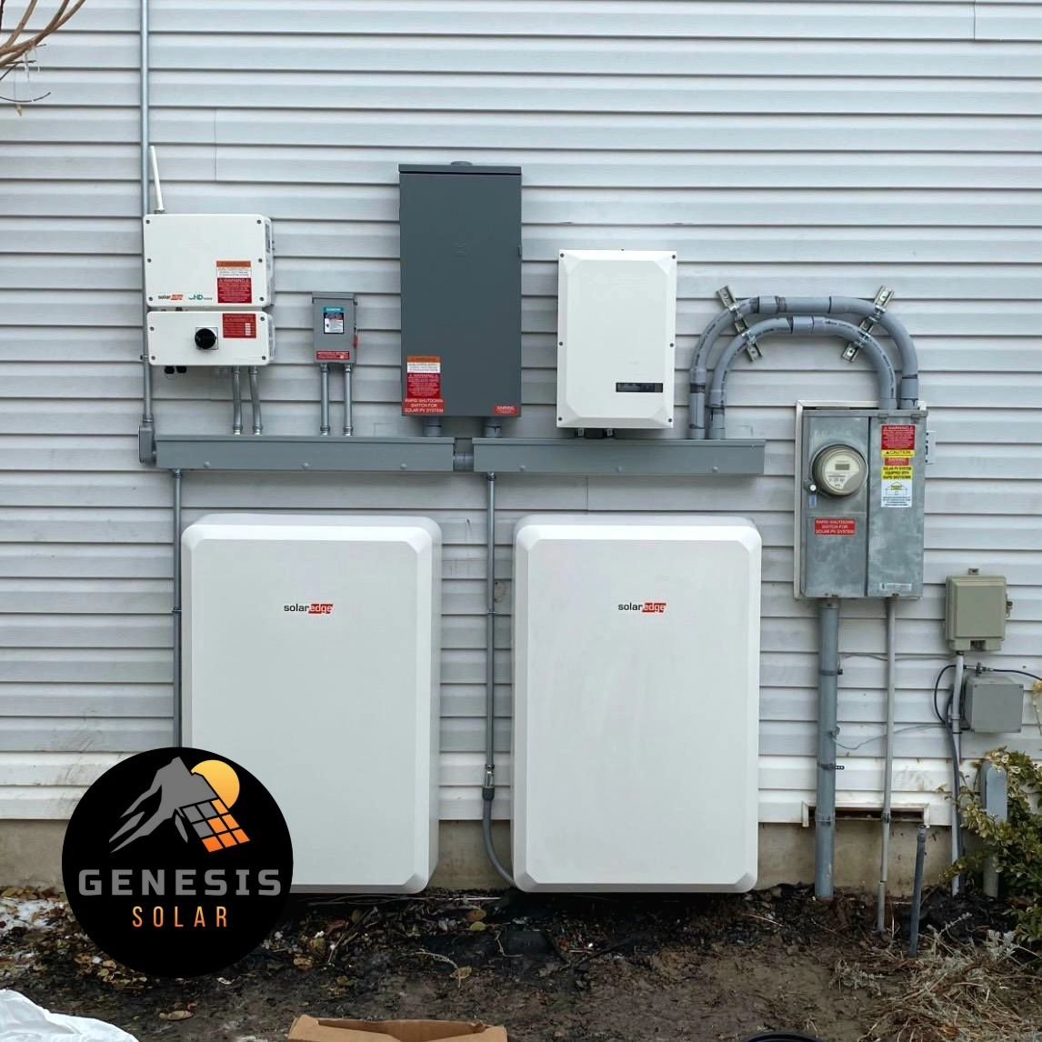 Powering up for a brighter tomorrow! ☀️⚡ Say hello to uninterrupted energy with our cutting-edge solar system featuring not one, but TWO Solar Edge 10 kWh batteries for whole home backup. 🏡✨ Say goodbye to blackouts and hello to sustainable, reliabl