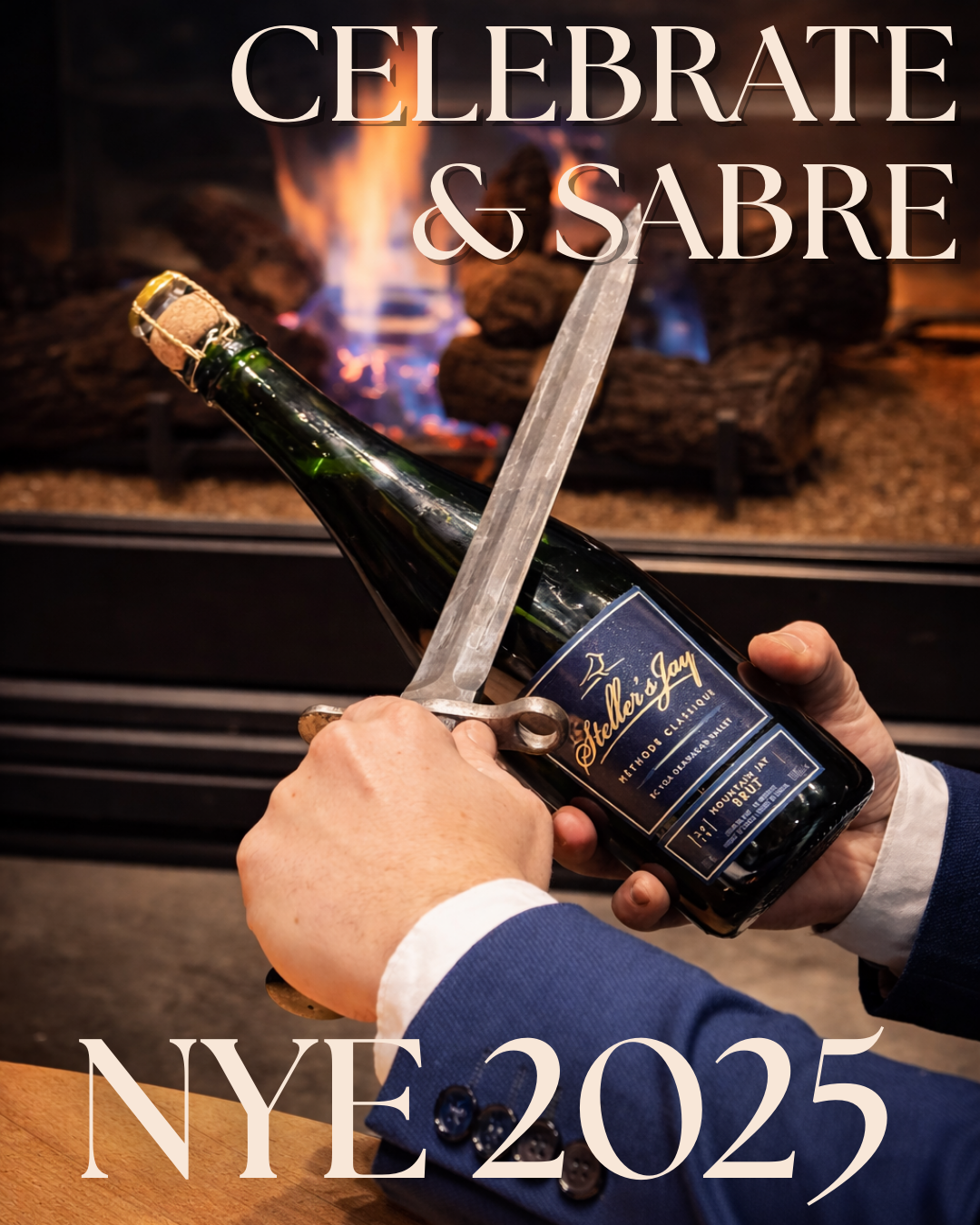 New Years Eve Sabering