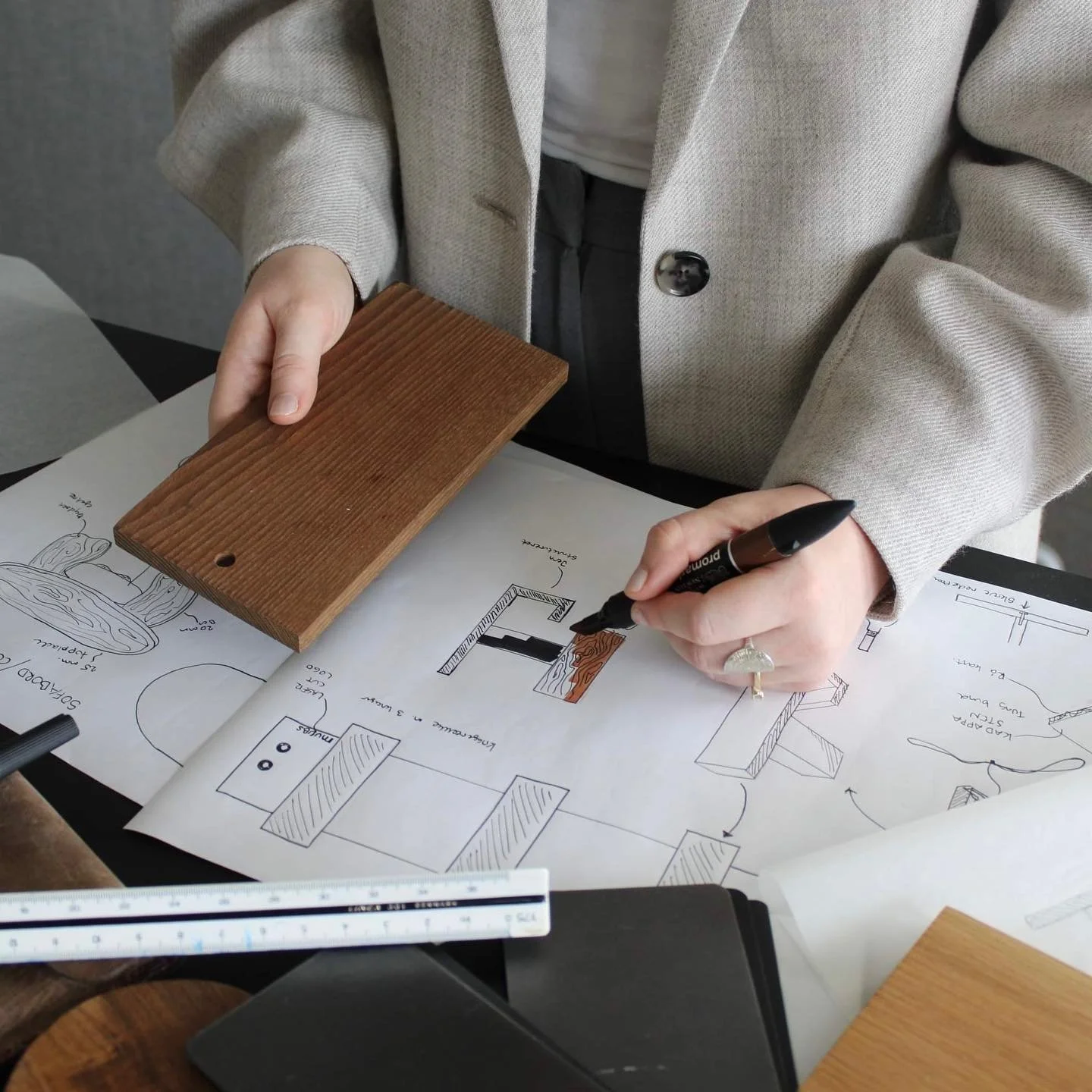 Design proces creating the Harlem coat rack for @muubs #muubs #muubsdesign #design #interiordesign