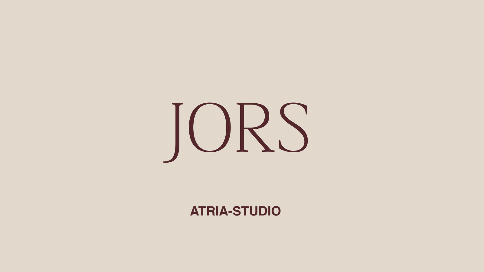 JORS - Branding, Web, Redes sociales y Contenido