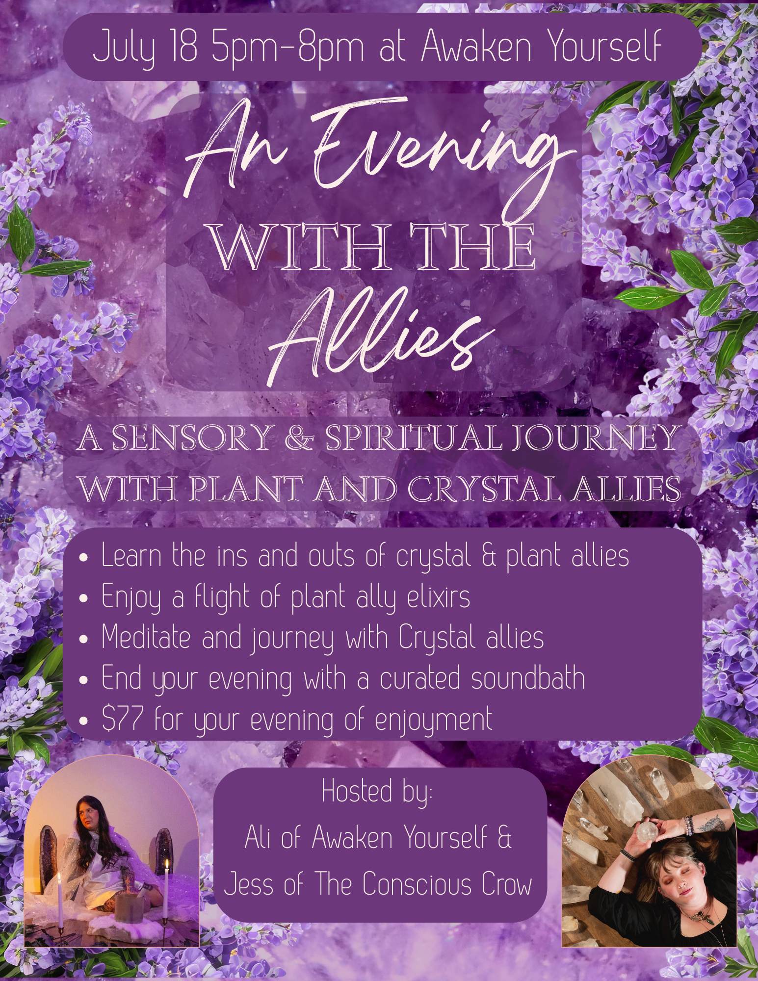 An Evening With the Allies W/Jess M & Ali