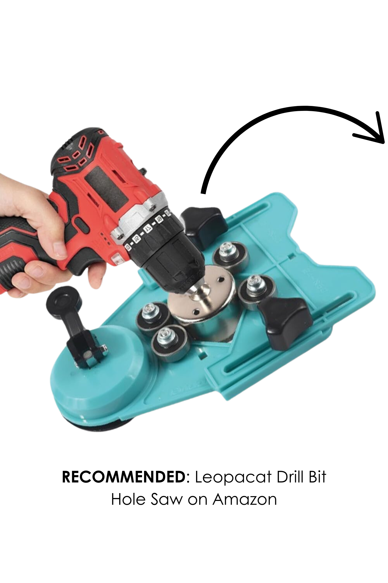 Leopacat Drill Bit Hole