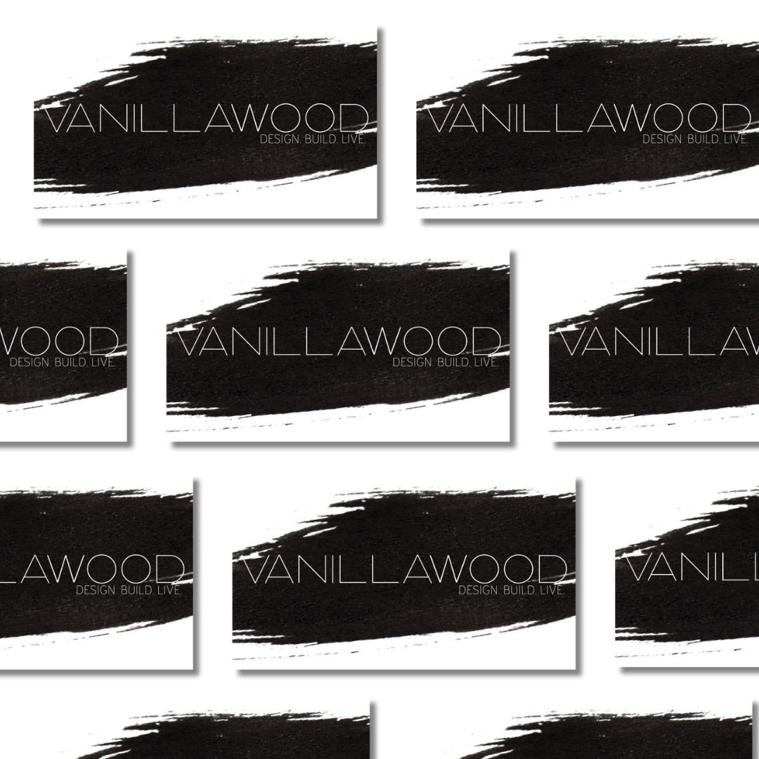 Vanillawood: Print Asset Design + Rebrand