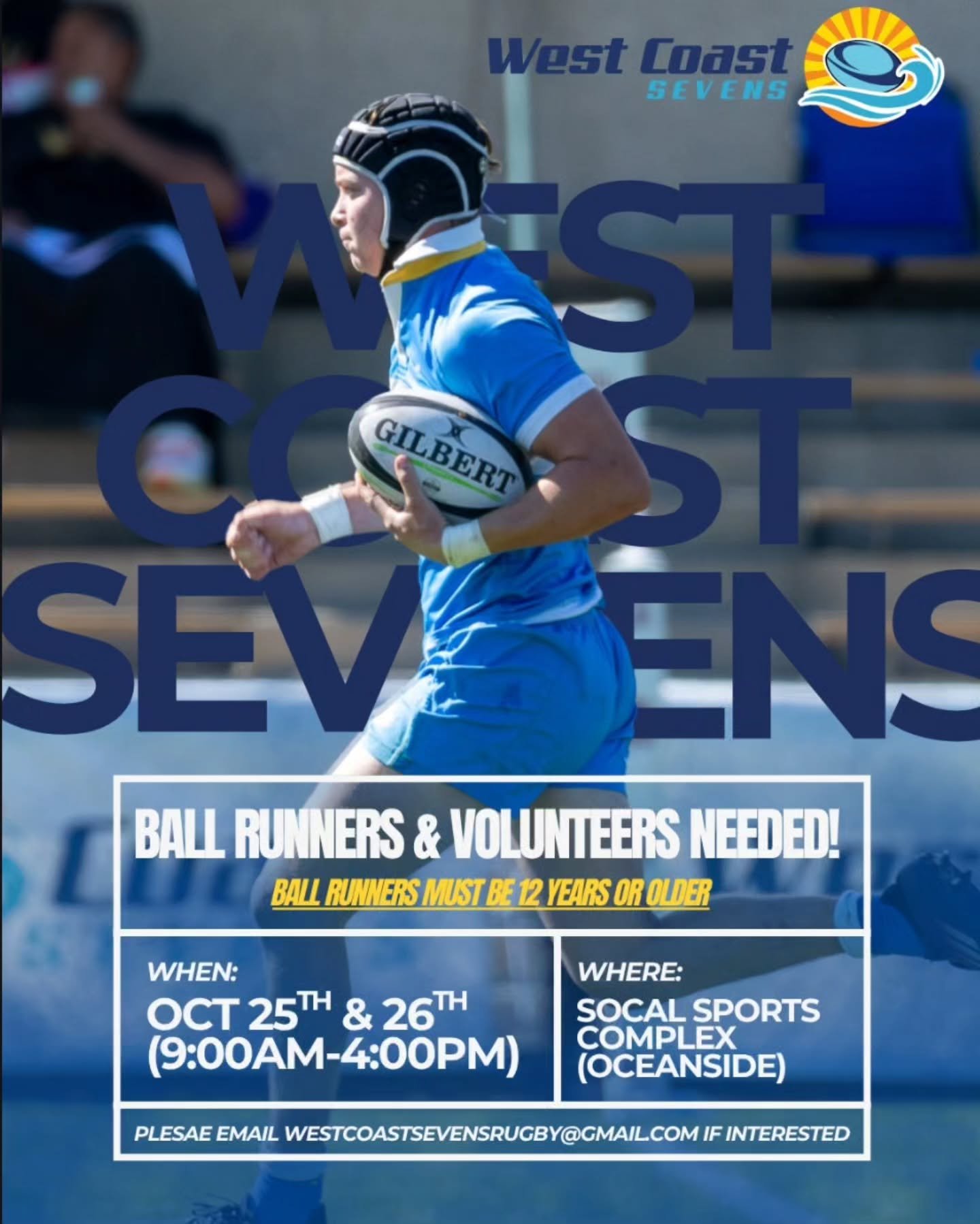 Our boys are headed to the last round of @westcoast7s next weekend in Oceanside with Coach Gav and Shane! Firstly, get out there and support... Second if anyone wants to jump in and help, they are looking for volunteers. 🤘