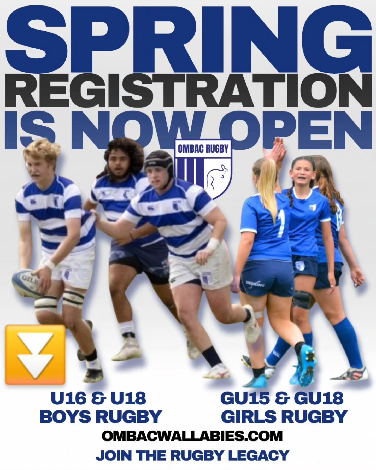 Boys &amp; Girls Spring Season is open and OMBAC is ready! 

➡️ World-class coaching
➡️ Awesome culture centered on respect 
➡️ Scholarships available through Naya Tapper Fund
➡️ Affordable (but we will still make it easy for families if help is need