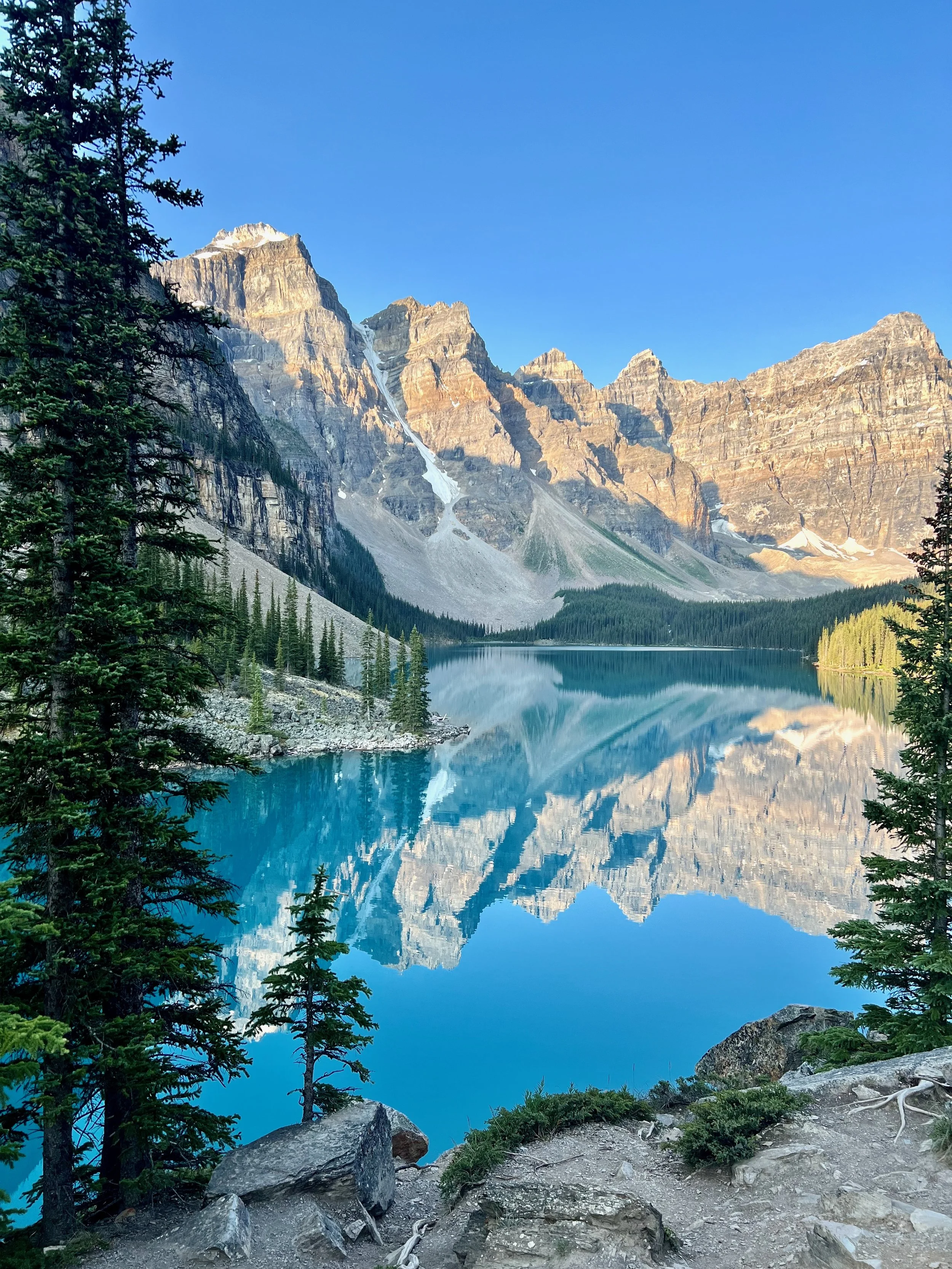 Moraine Lake from Rock Pile