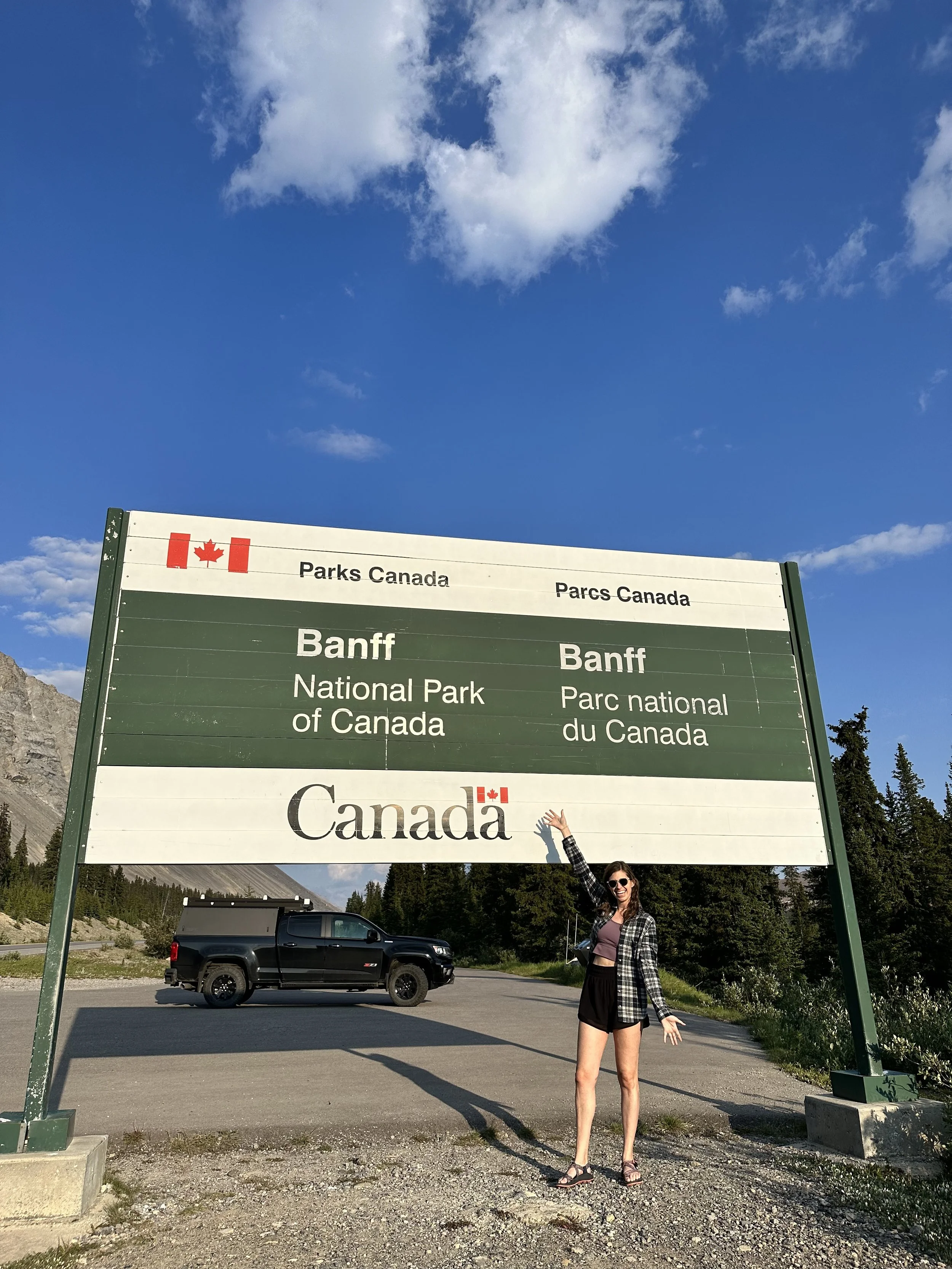 First visit to Banff