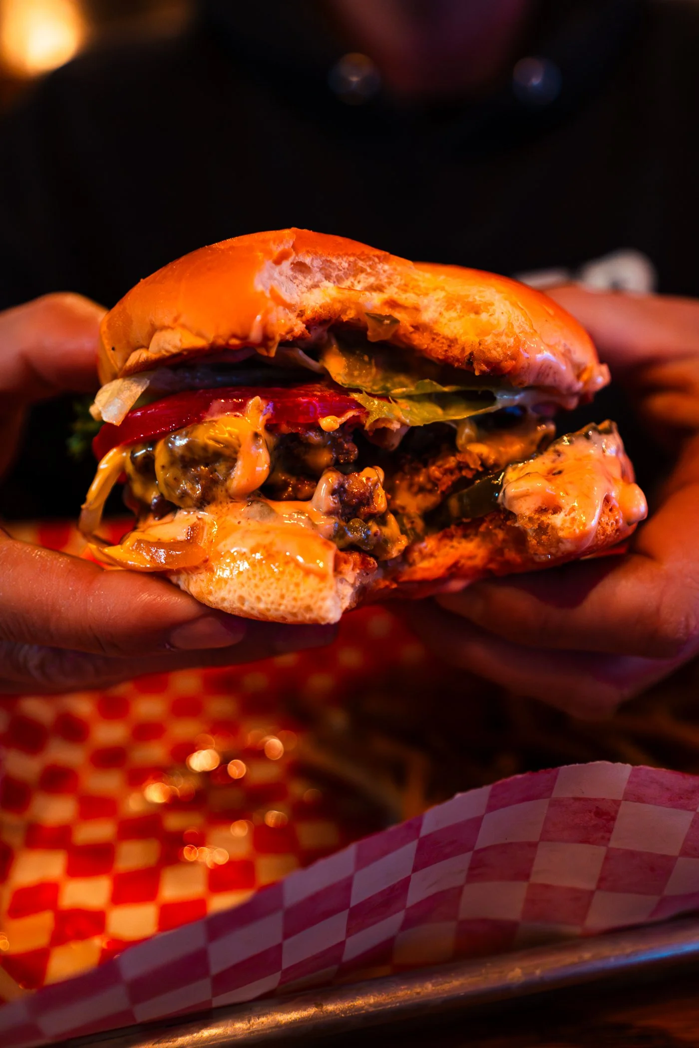 Sitting Duck burger lakefront dining Woods Bay Bigfork Montana
