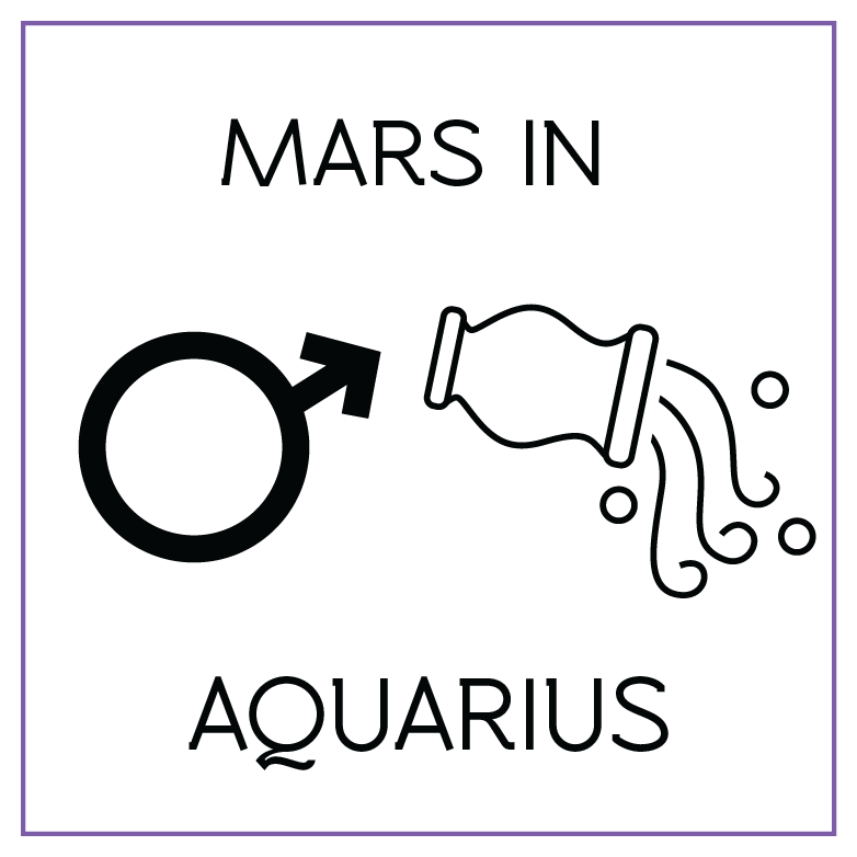 Mars in Aquarius