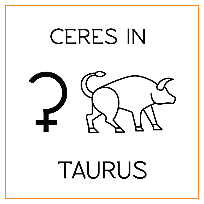 Ceres in Taurus
