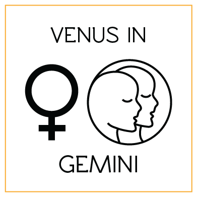 Venus in Gemini