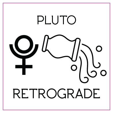 Pluto Retrograde