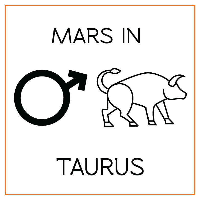 Mars in Taurus